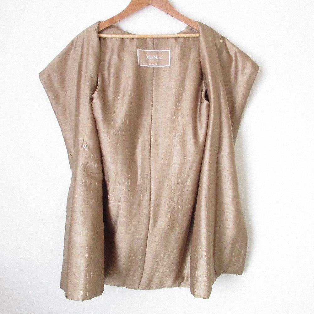 Max Mara MaxMara Max Mara Sleeveless Jacket Vest Others Outerwear DUTY FREE for USA Size ONE SIZE - 4 Thumbnail