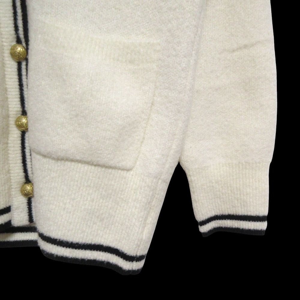 Other Other VERMEIL par iena Pile Logo Wool Blend Cardigan Others Tops 24080938521040 DUTY FREE for USA Size ONE SIZE - 3 Thumbnail