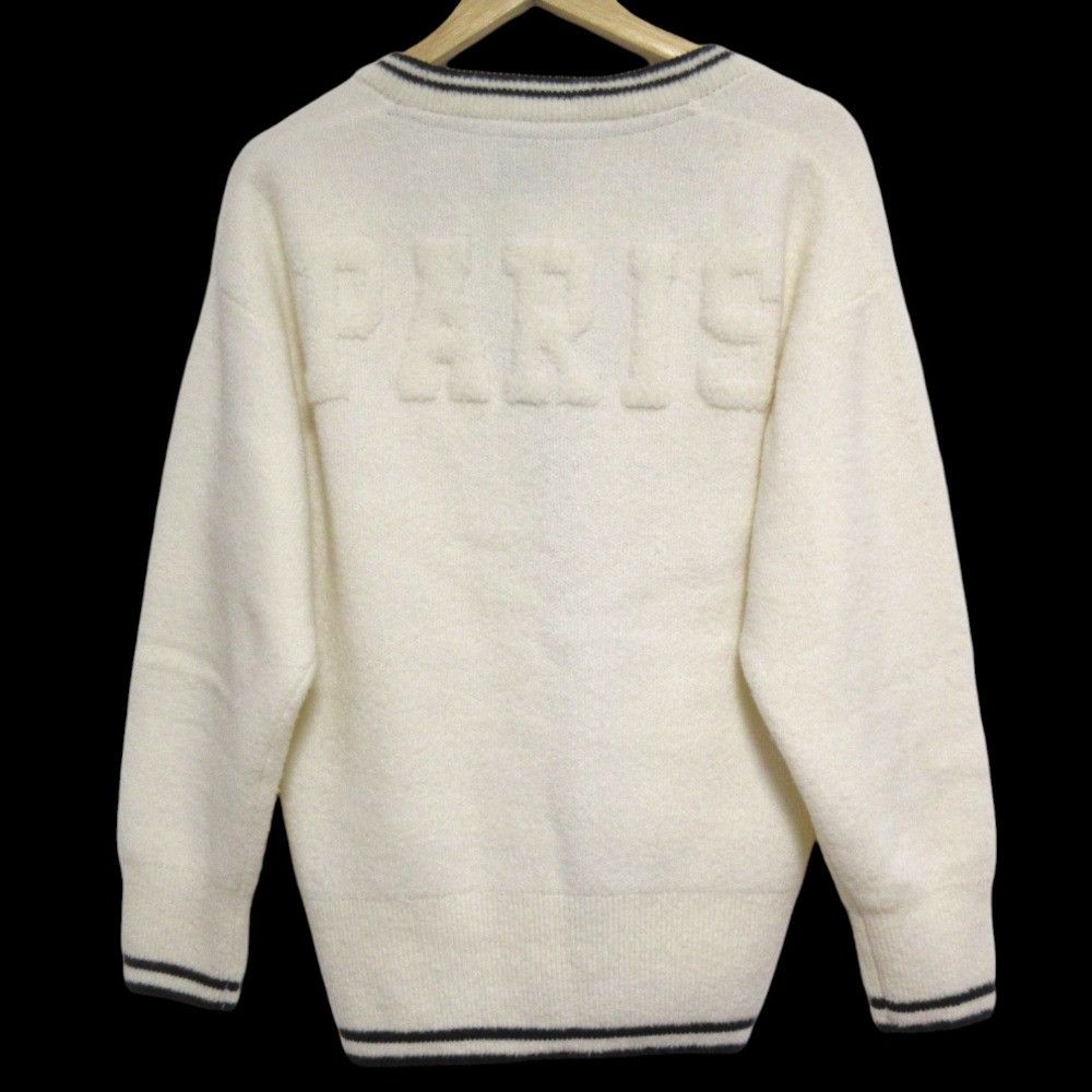 Other Other VERMEIL par iena Pile Logo Wool Blend Cardigan Others Tops 24080938521040 DUTY FREE for USA Size ONE SIZE - 2 Thumbnail