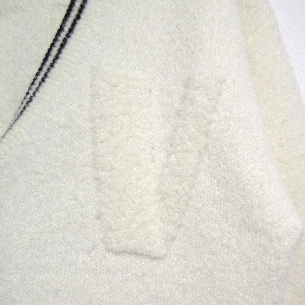 Other Other VERMEIL par iena Pile Logo Wool Blend Cardigan Others Tops 24080938521040 DUTY FREE for USA Size ONE SIZE - 5 Thumbnail