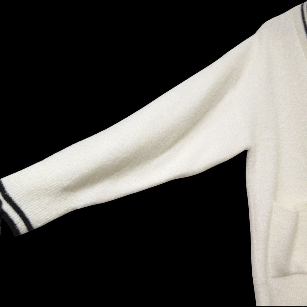Other Other VERMEIL par iena Pile Logo Wool Blend Cardigan Others Tops 24080938521040 DUTY FREE for USA Size ONE SIZE - 4 Thumbnail