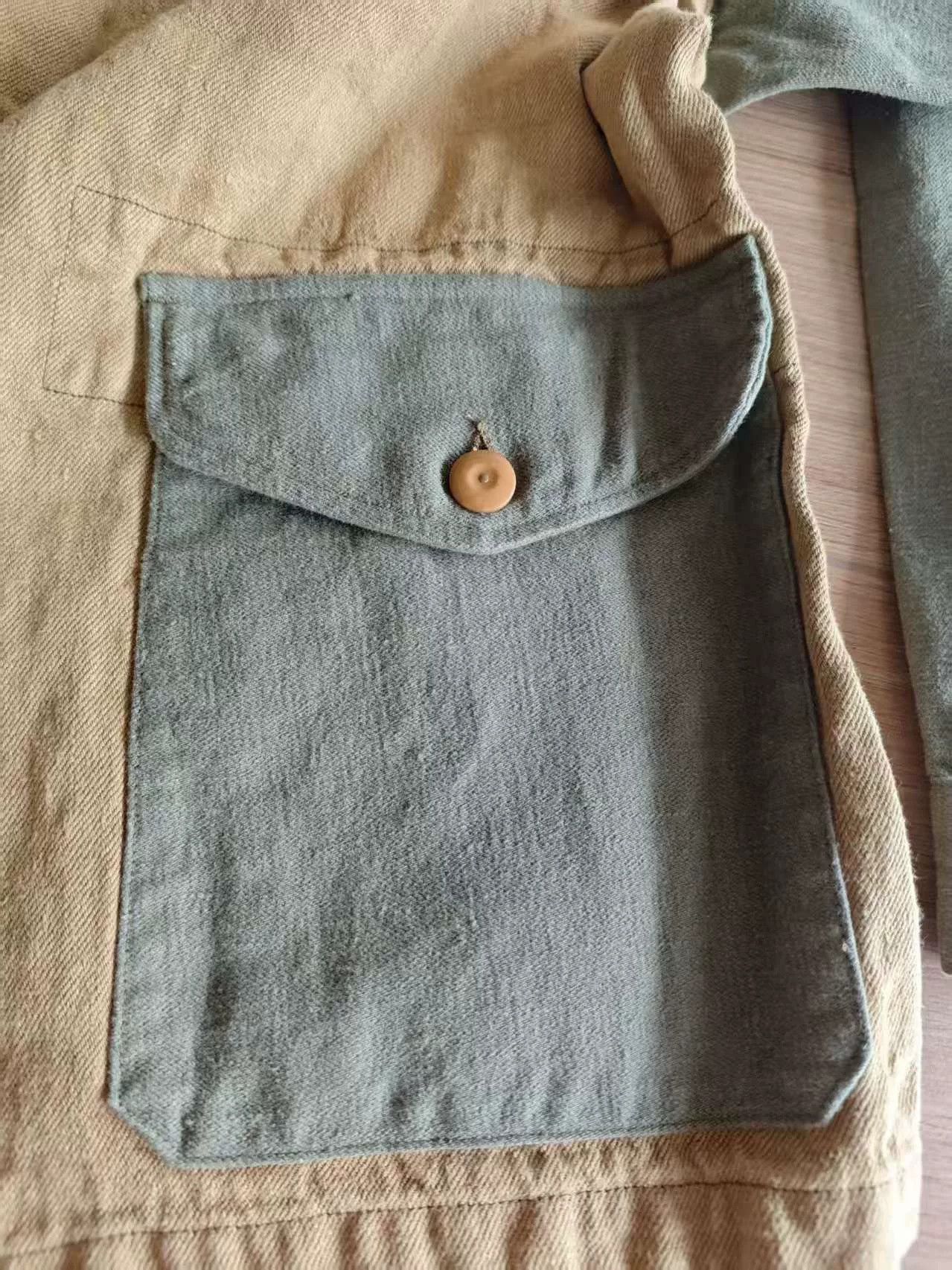 Nigel Cabourn vintage military-style denim jacket Size US L / EU 52-54 / 3 - 8 Thumbnail