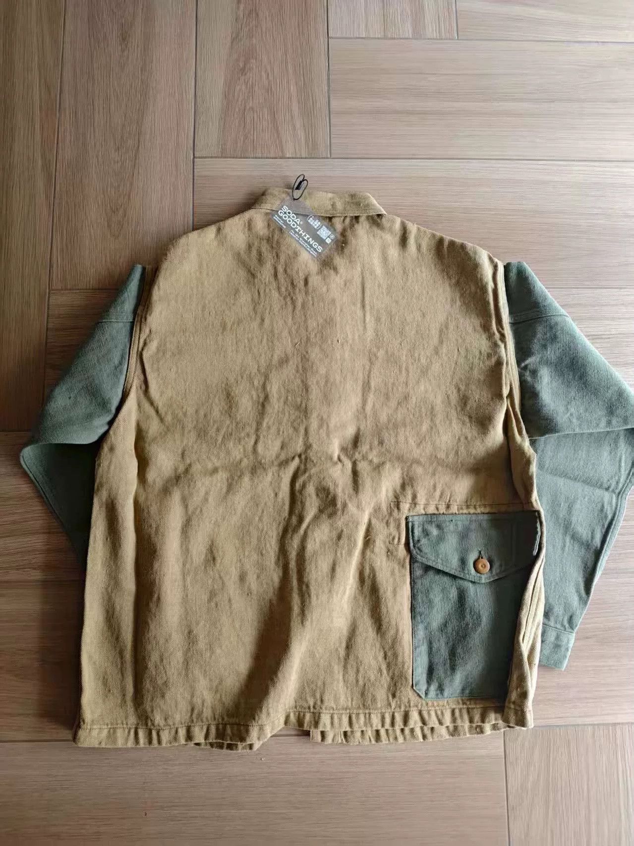 Nigel Cabourn vintage military-style denim jacket Size US L / EU 52-54 / 3 - 2 Thumbnail