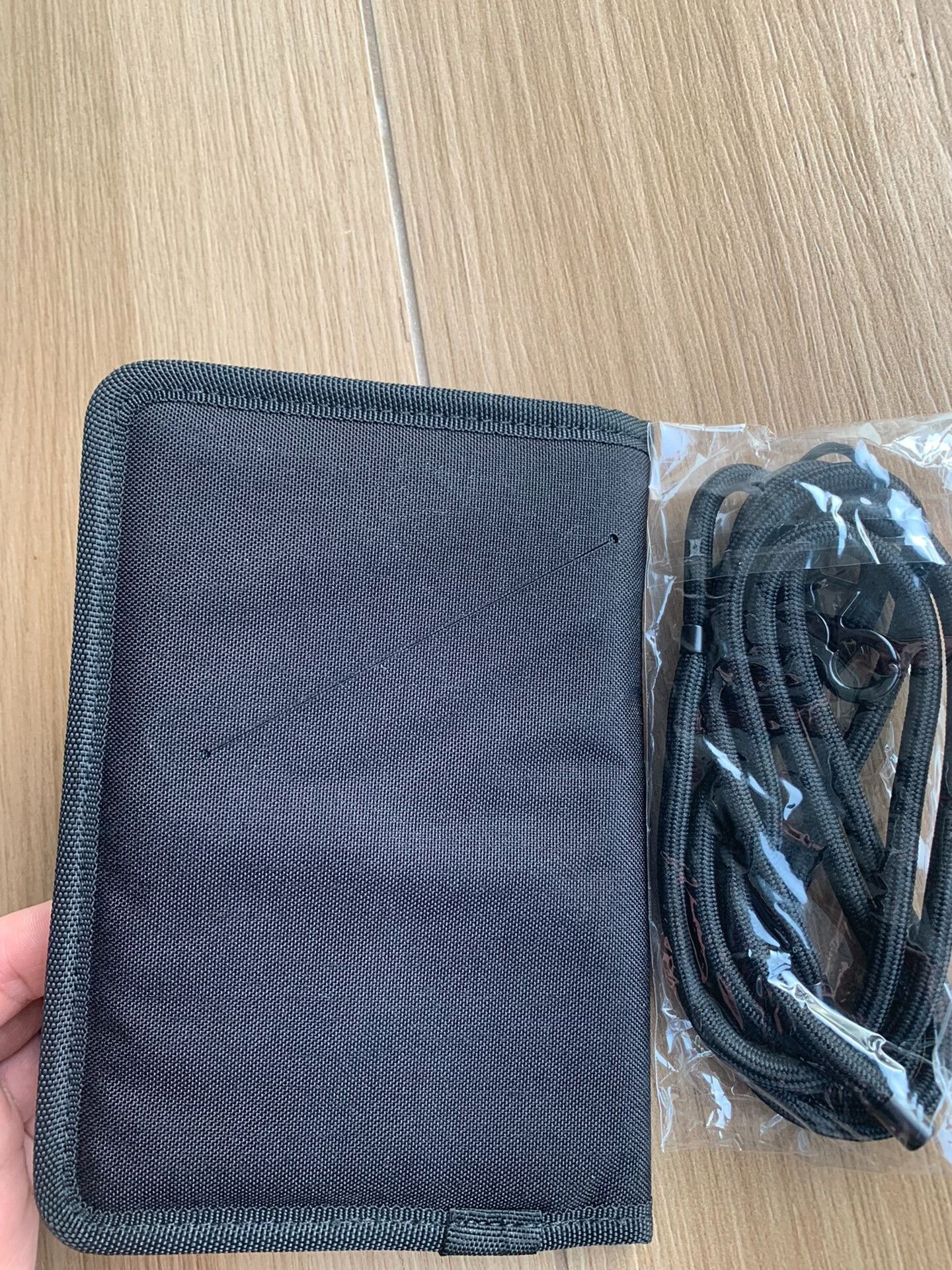 Goldwin goldwin black passport holder with strap Size ONE SIZE - 3 Thumbnail