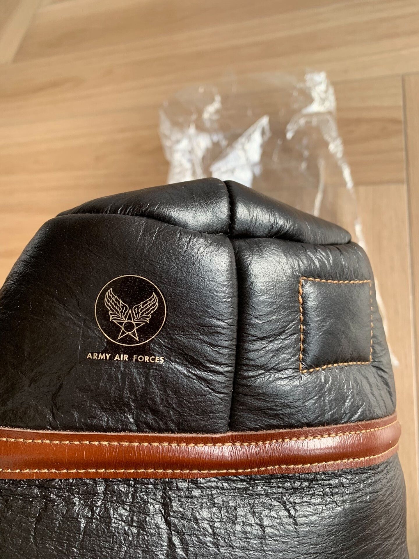 Buzz Rickson's buzz rickson's b-2 leather ear flap cap Size ONE SIZE - 5 Thumbnail
