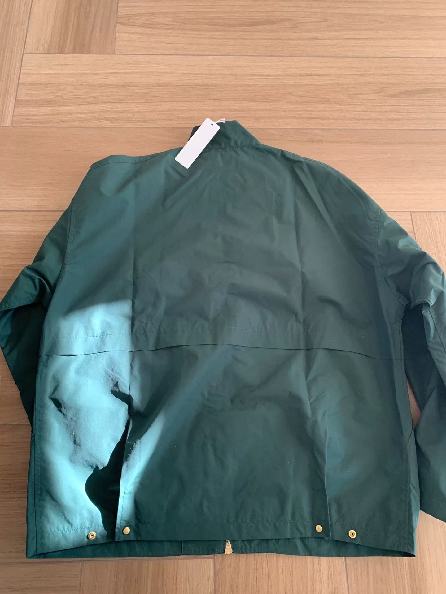 UNIVERSAL PRODUCTS. green windbreaker with zip front and collar Size US L / EU 52-54 / 3 - 2 Thumbnail