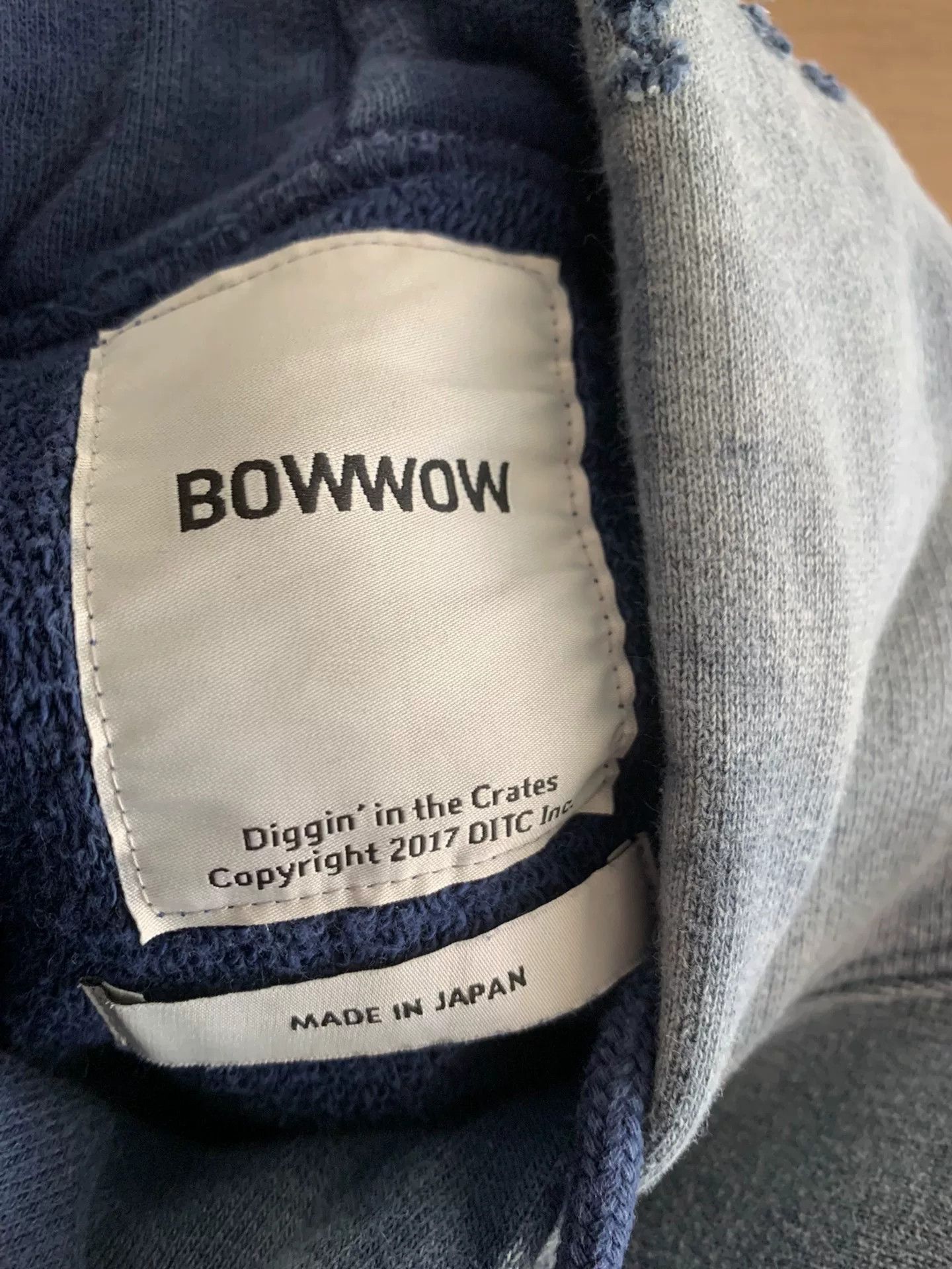 BALMUNG bow bow hard ageing hoodie with paint details Size US XXL / EU 58 / 5 - 2 Thumbnail