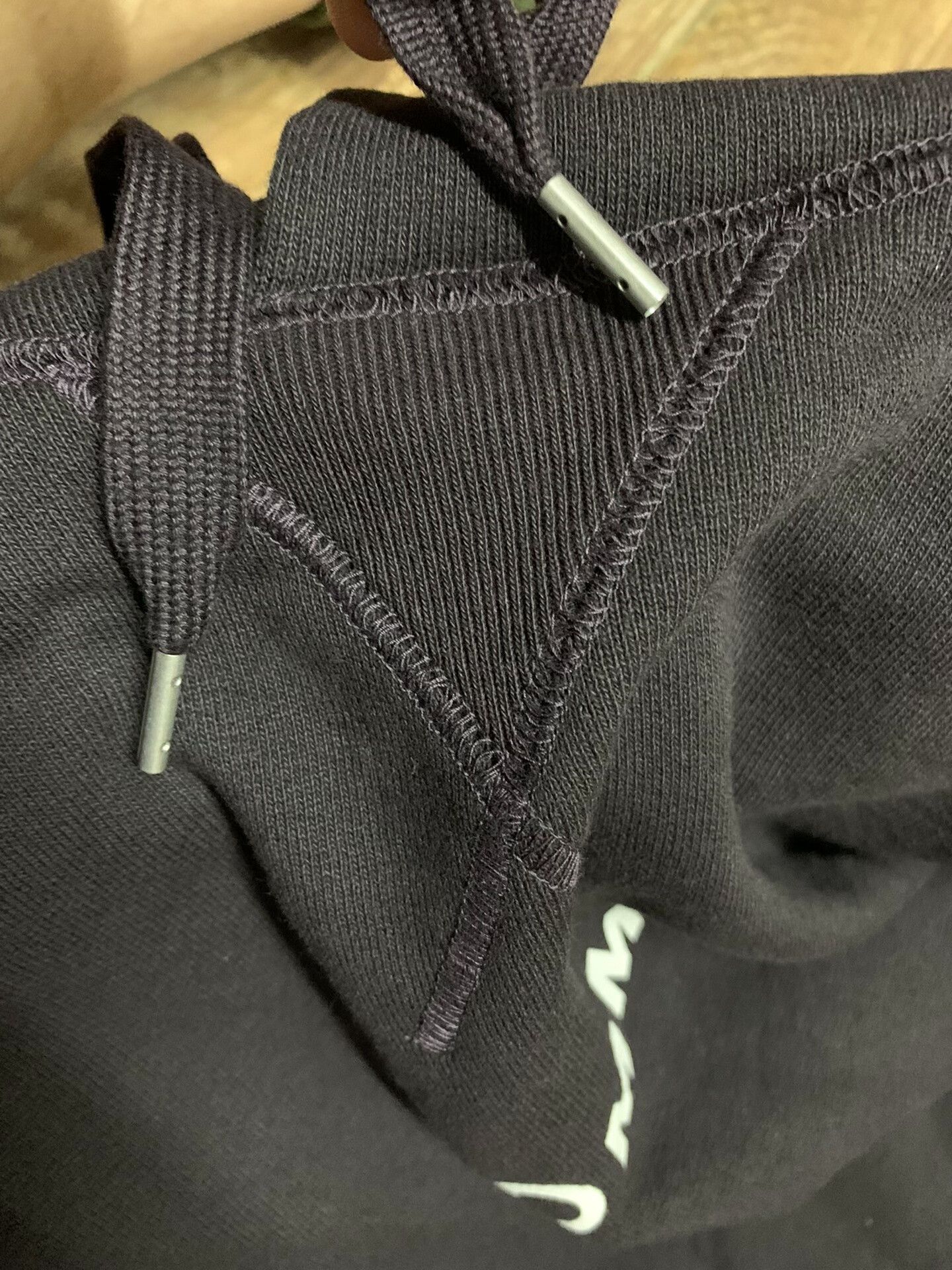 Comme des Garcons cdg homme black purple hoodie sweatshirt Size US L / EU 52-54 / 3 - 7 Thumbnail
