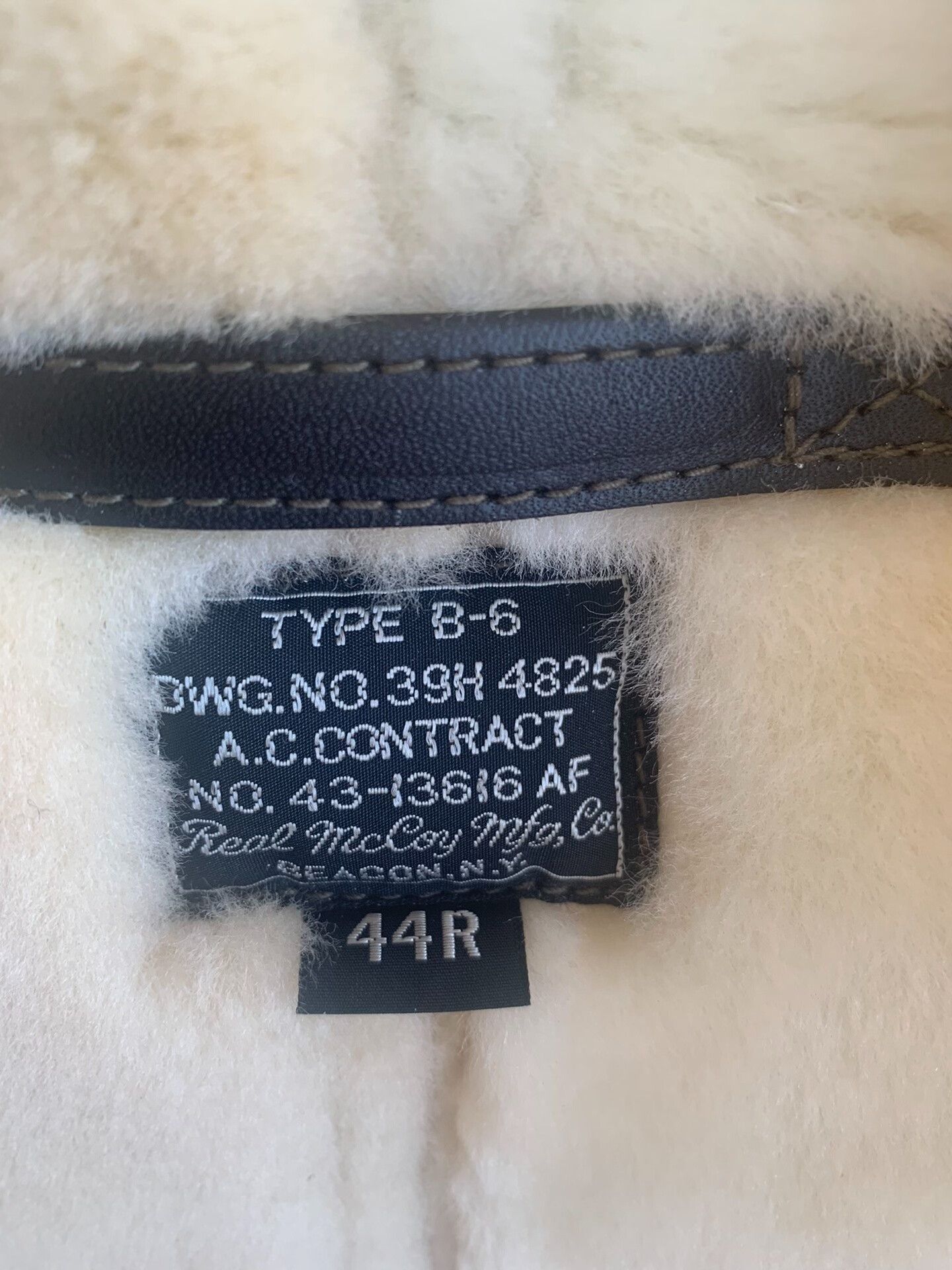 The Real McCoy's real mccoy's classic b-6 flight jacket Size US XL / EU 56 / 4 - 4 Thumbnail