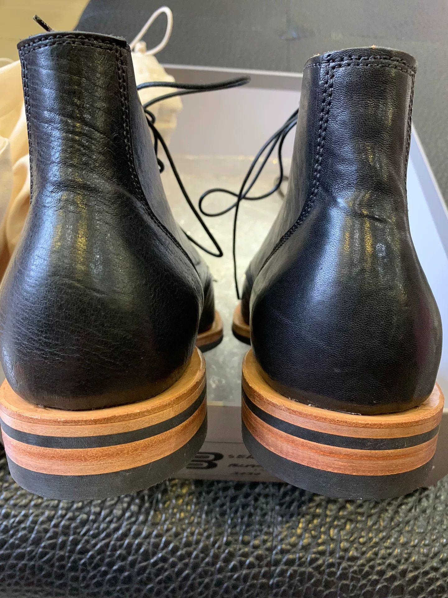 Viberg viberg 2030 black leather boots Size US 9 / EU 42 - 7 Thumbnail
