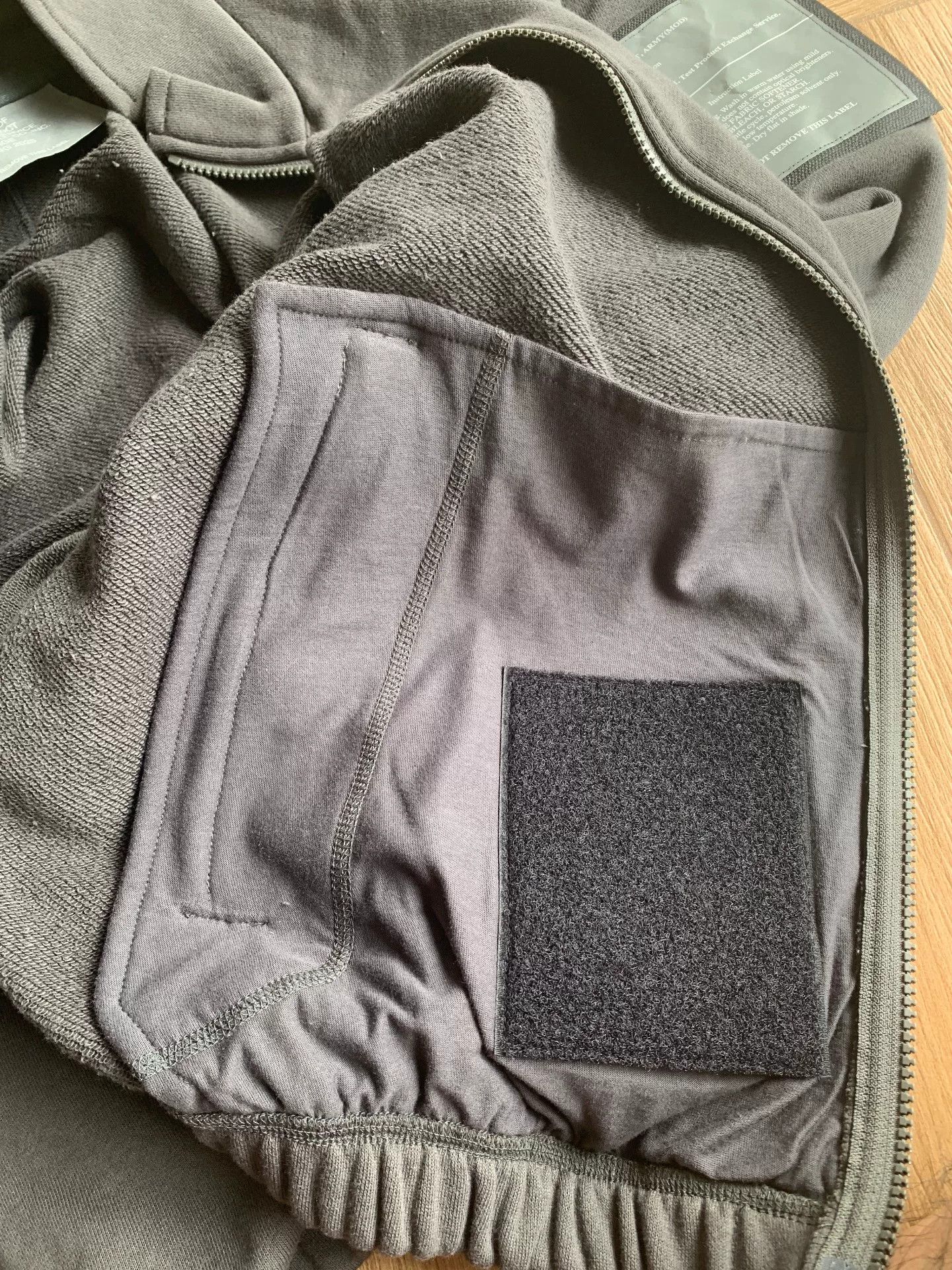 N.Hoolywood charcoal gray lightweight military training jacket Size US L / EU 52-54 / 3 - 7 Thumbnail