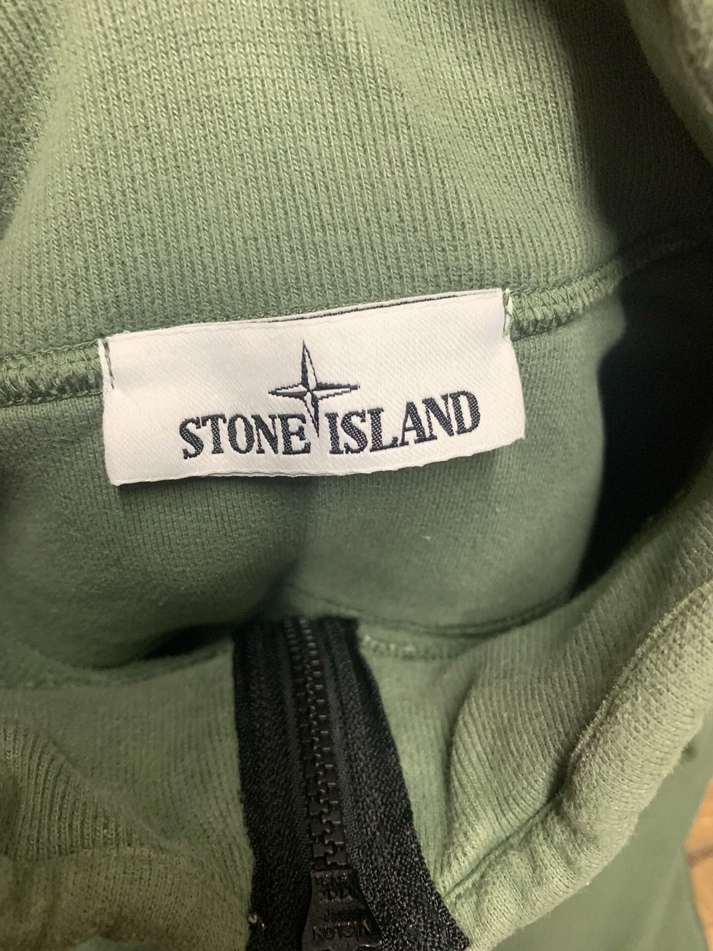 Stone Island stone island green half-zip sweatshirt Size US L / EU 52-54 / 3 - 3 Thumbnail