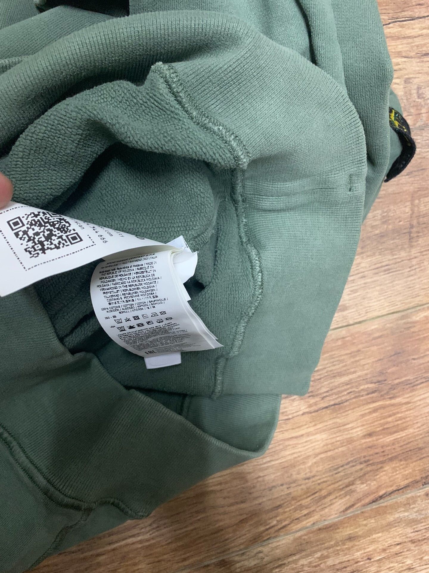 Stone Island stone island green half-zip sweatshirt Size US L / EU 52-54 / 3 - 6 Thumbnail