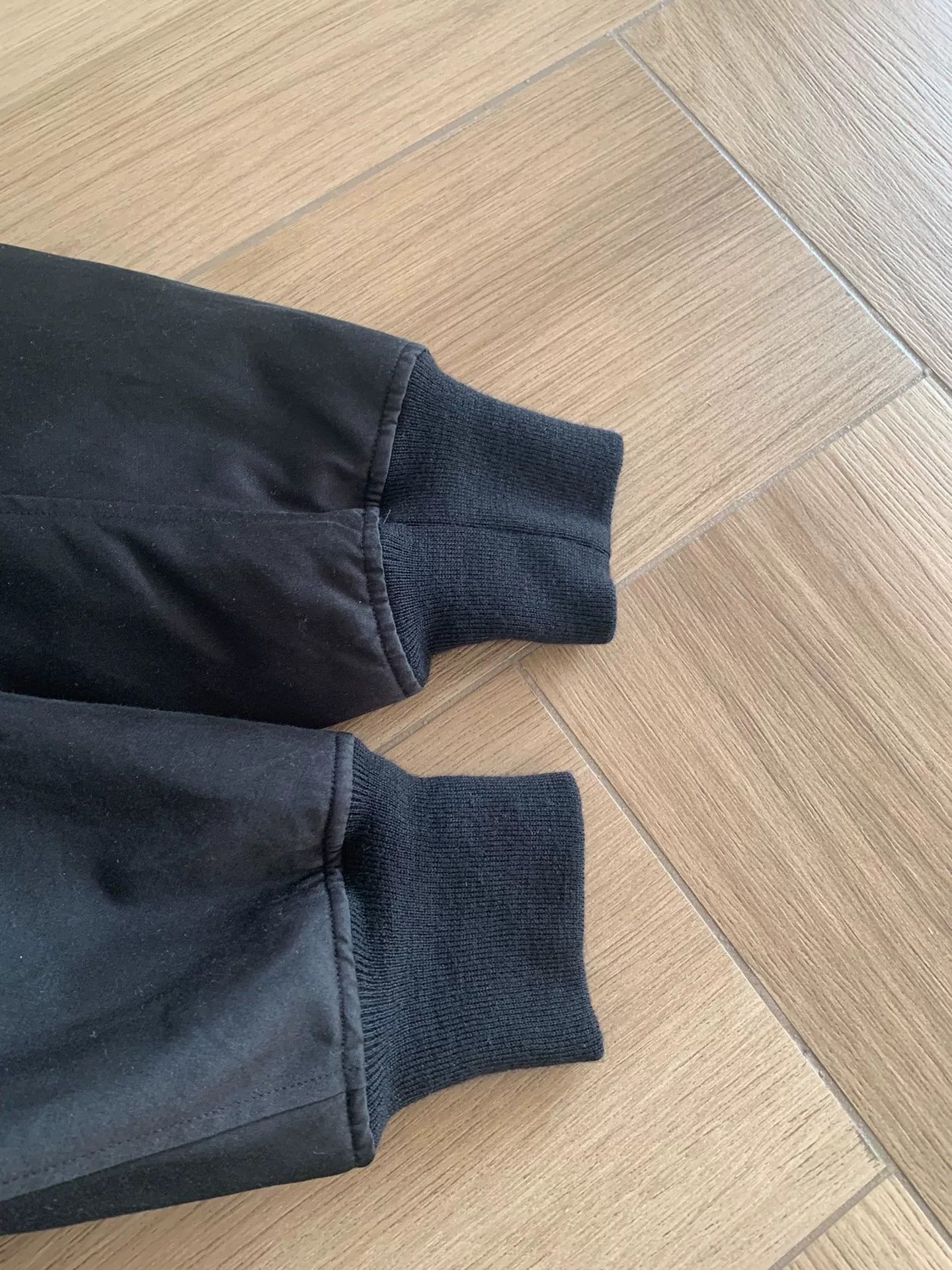 A.PRESSE vintage silk flight jacket in black Size US XXL / EU 58 / 5 - 8 Thumbnail