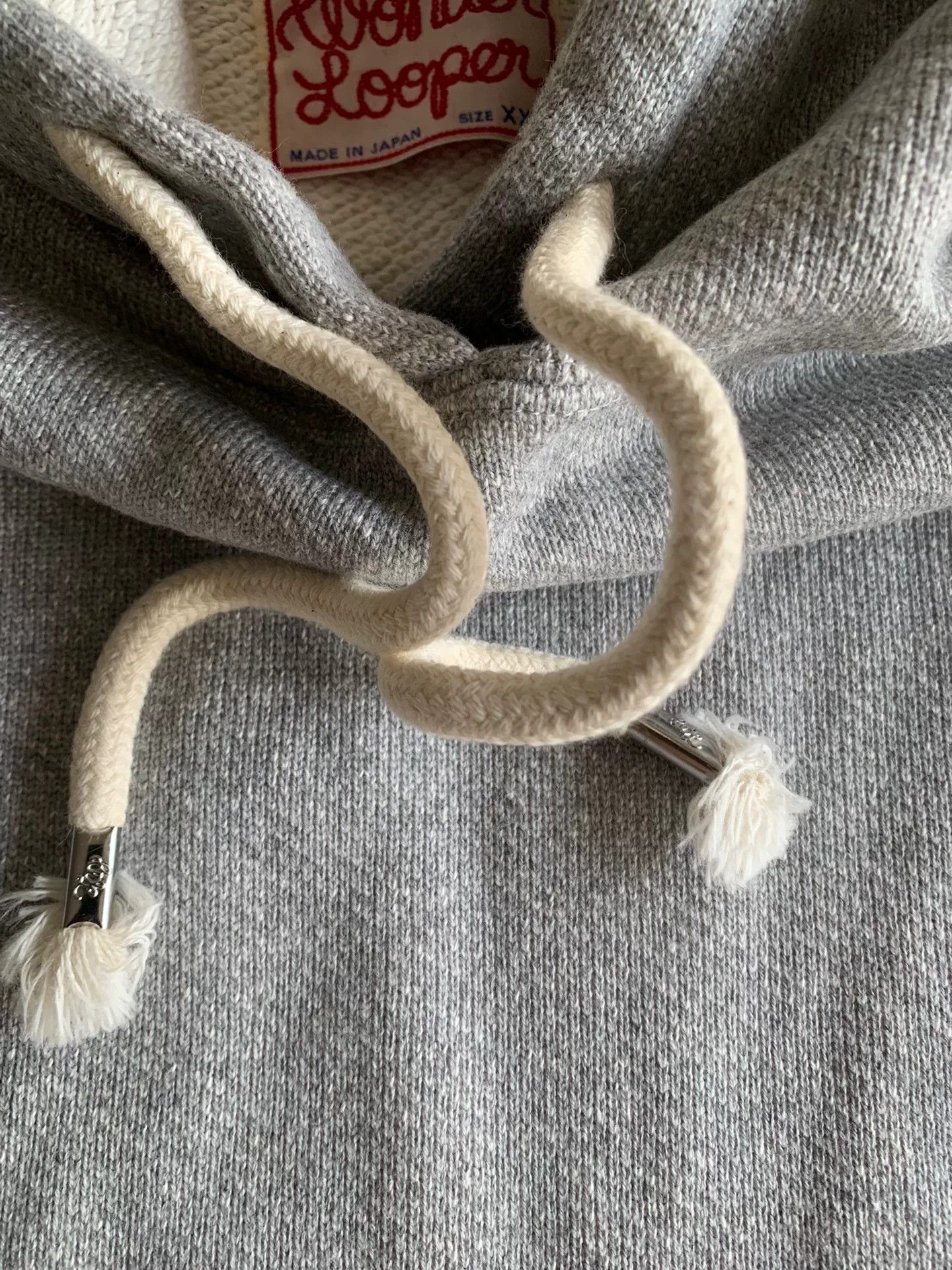 Wonderlooper heavyweight pullover hoodie in soft gray Size US XXL / EU 58 / 5 - 3 Thumbnail