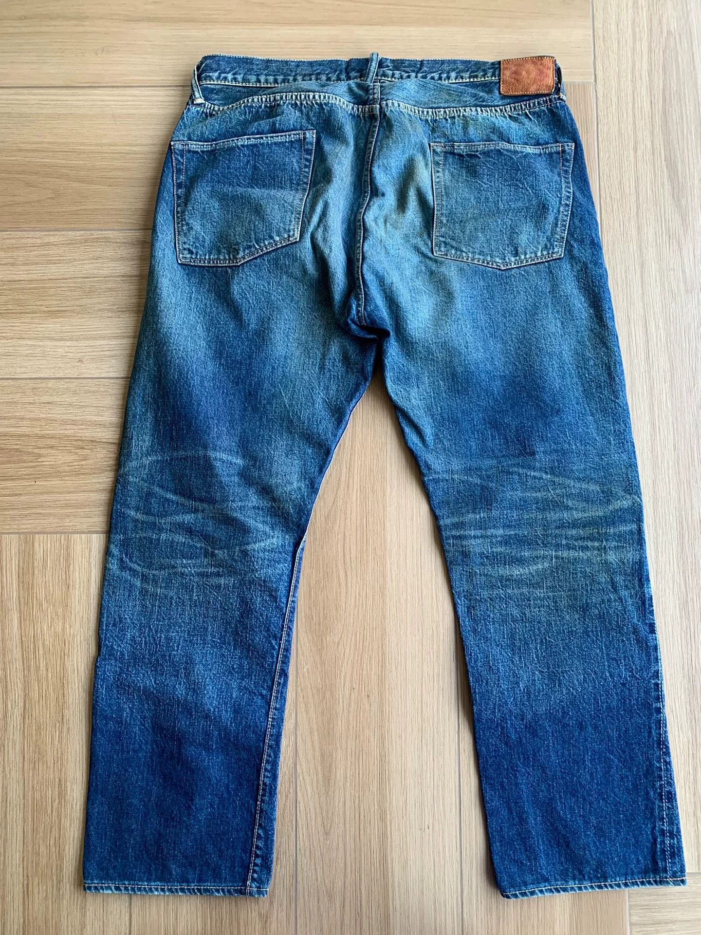 Full Count & Co. badass 13.7oz raw denim jeans limited edition Size US 31 - 2 Thumbnail