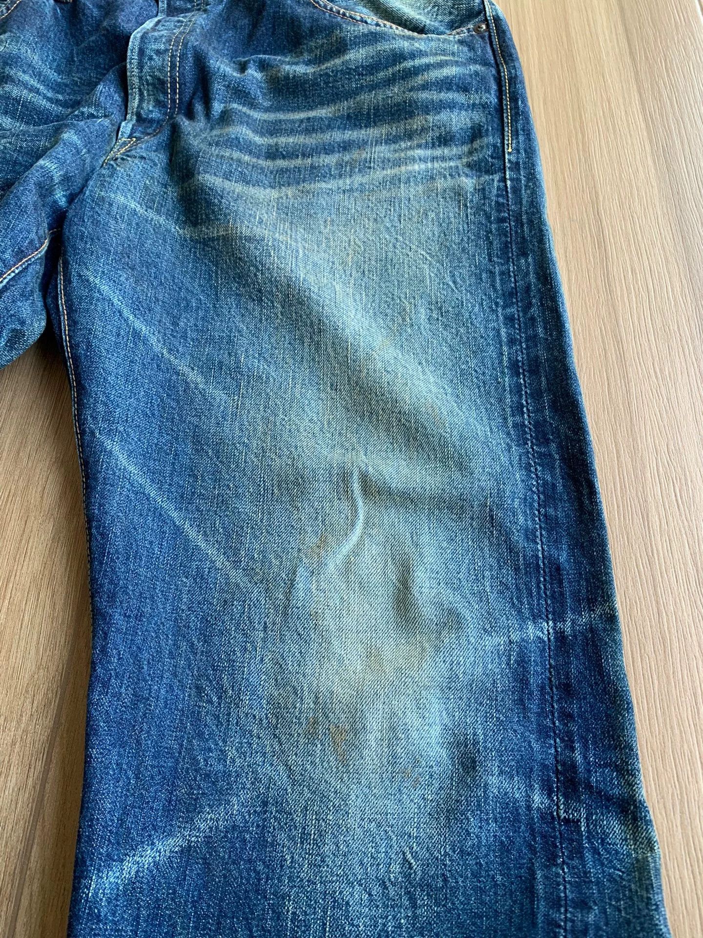 Full Count & Co. badass 13.7oz raw denim jeans limited edition Size US 31 - 8 Thumbnail