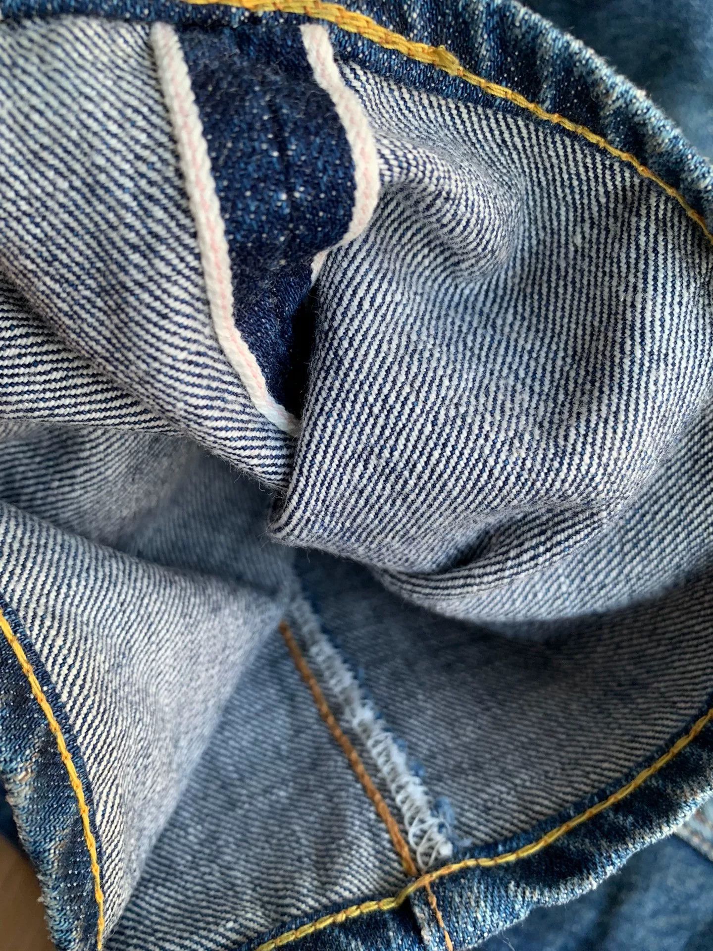Full Count & Co. badass 13.7oz raw denim jeans limited edition Size US 31 - 6 Thumbnail