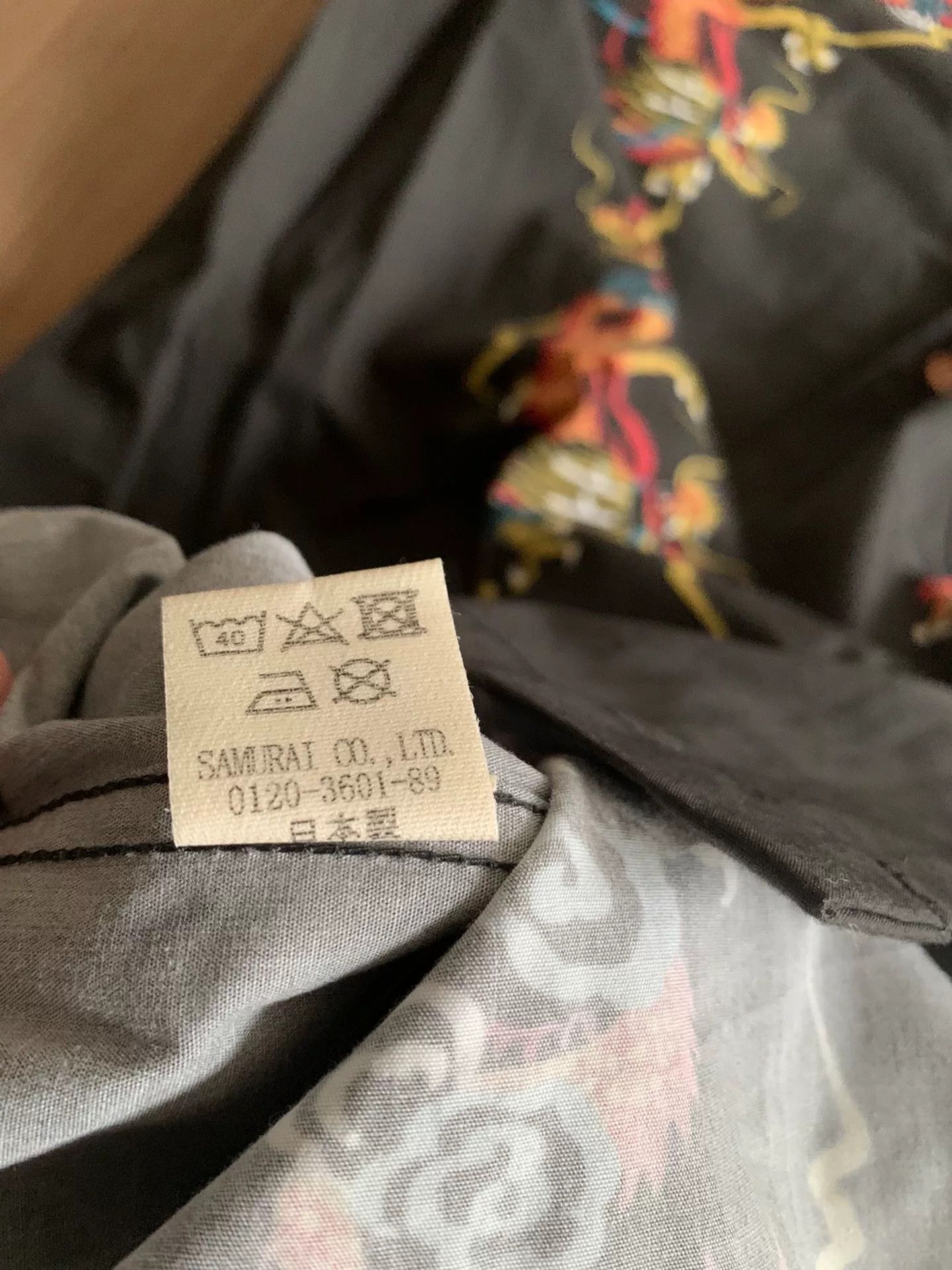 Samurai Jeans samurai jeans hawaiian shirt with dragon design Size US XXL / EU 58 / 5 - 5 Thumbnail