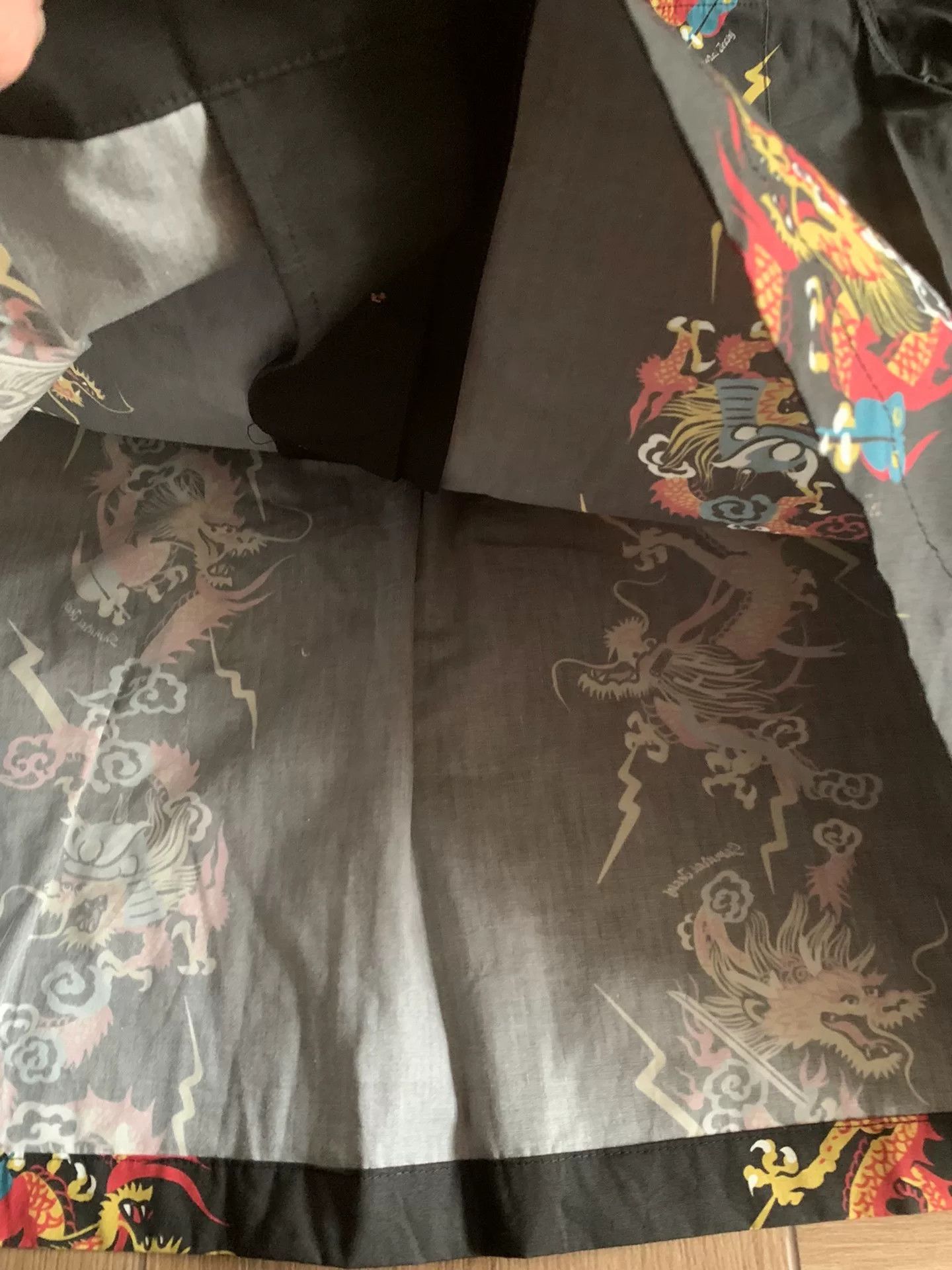 Samurai Jeans samurai jeans hawaiian shirt with dragon design Size US XXL / EU 58 / 5 - 4 Thumbnail