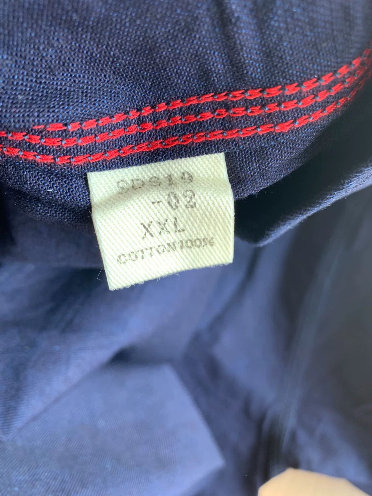 Samurai Jeans navy blue samurai jeans work shirt Size US XXL / EU 58 / 5 - 7 Thumbnail