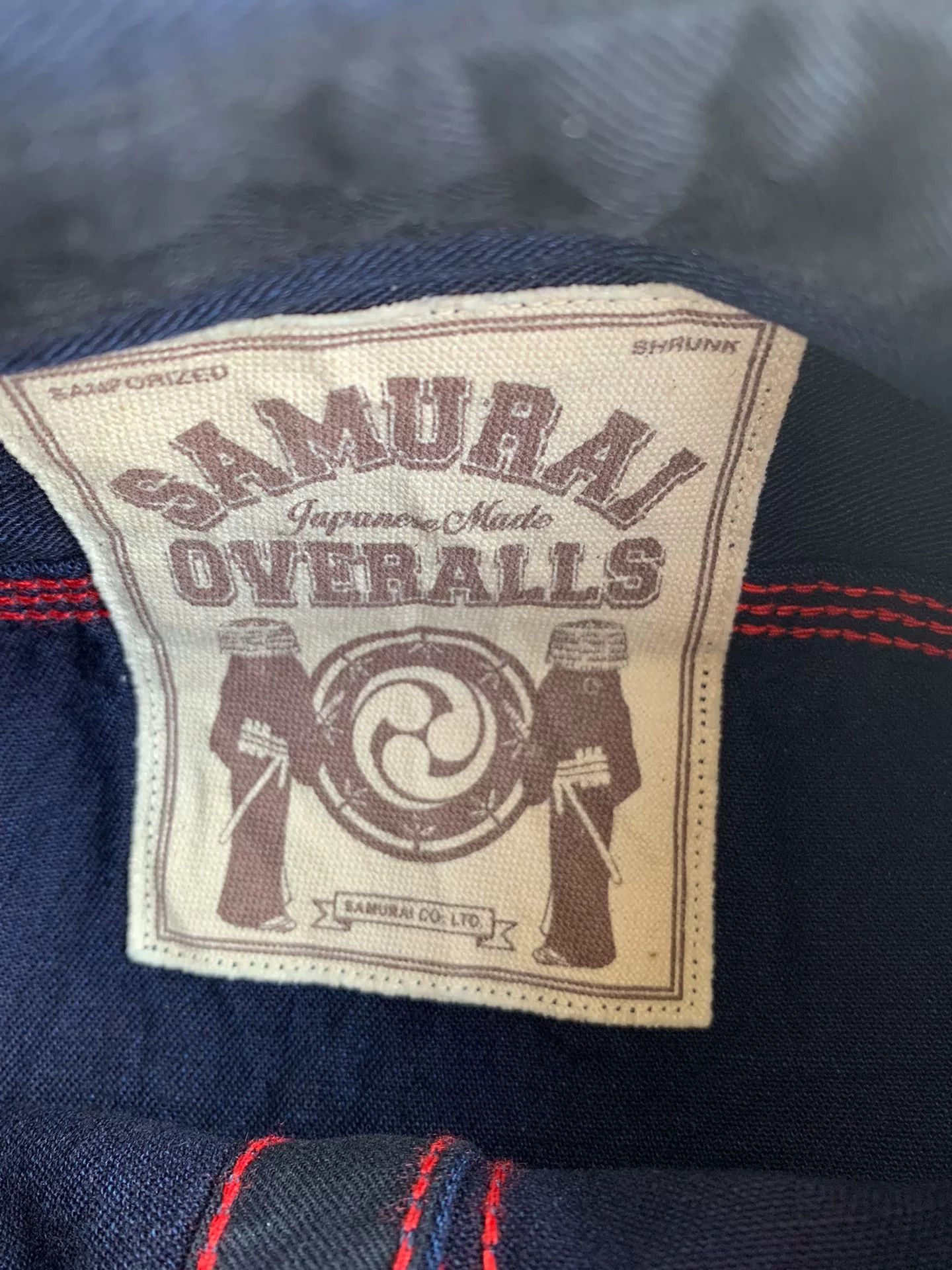 Samurai Jeans navy blue samurai jeans work shirt Size US XXL / EU 58 / 5 - 2 Thumbnail