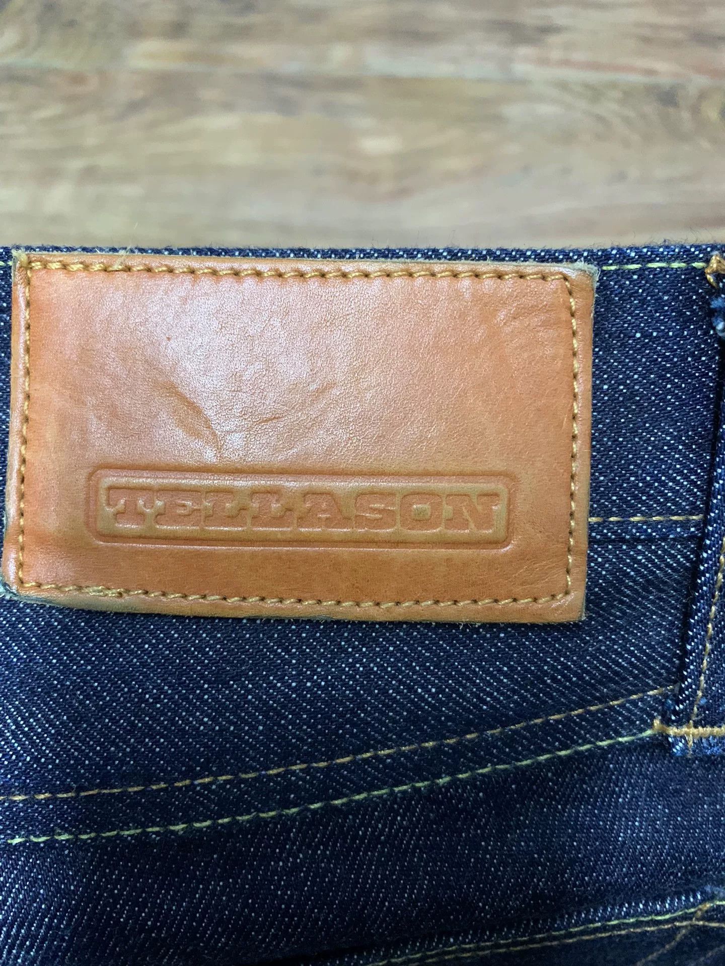 Tellason tellason ladbroke denim pants 16.5oz Size US 33 - 6 Thumbnail