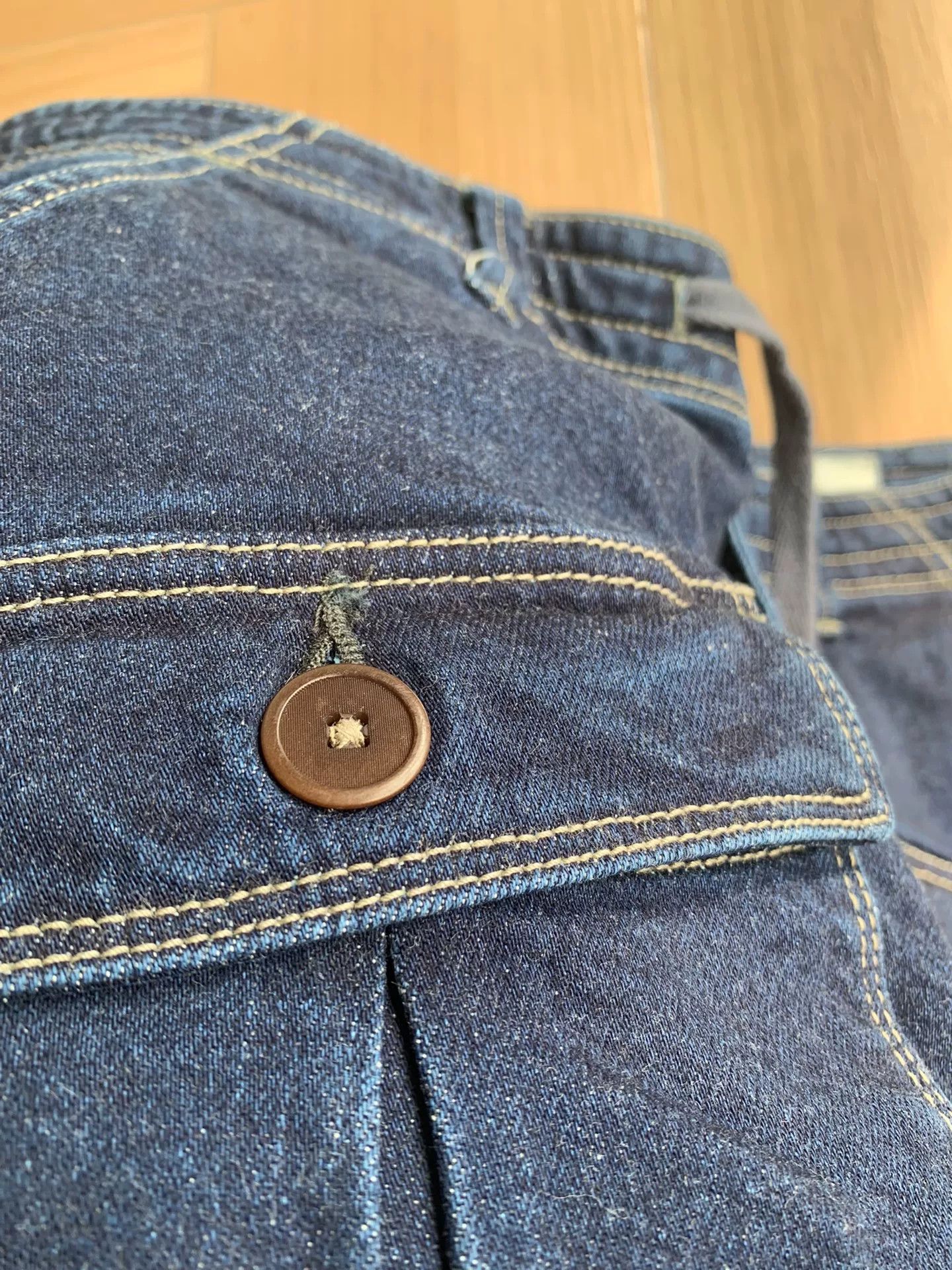 COLIMBO colimbo classic denim cropped pants japan Size US 34 / EU 50 - 9 Thumbnail