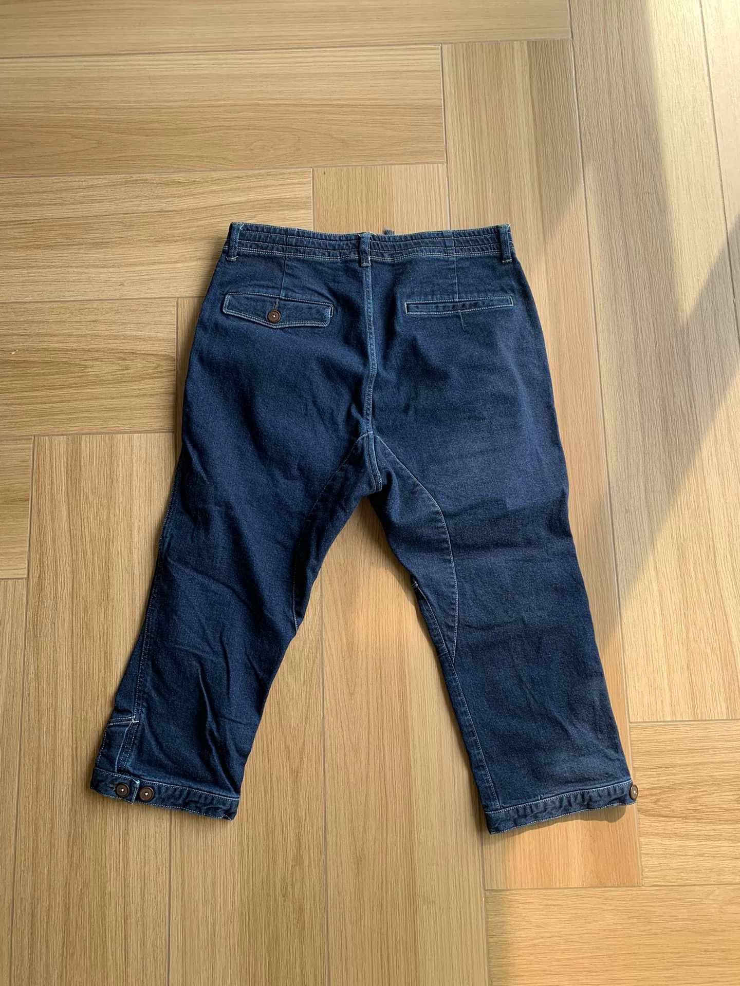 COLIMBO colimbo classic denim cropped pants japan Size US 34 / EU 50 - 2 Thumbnail