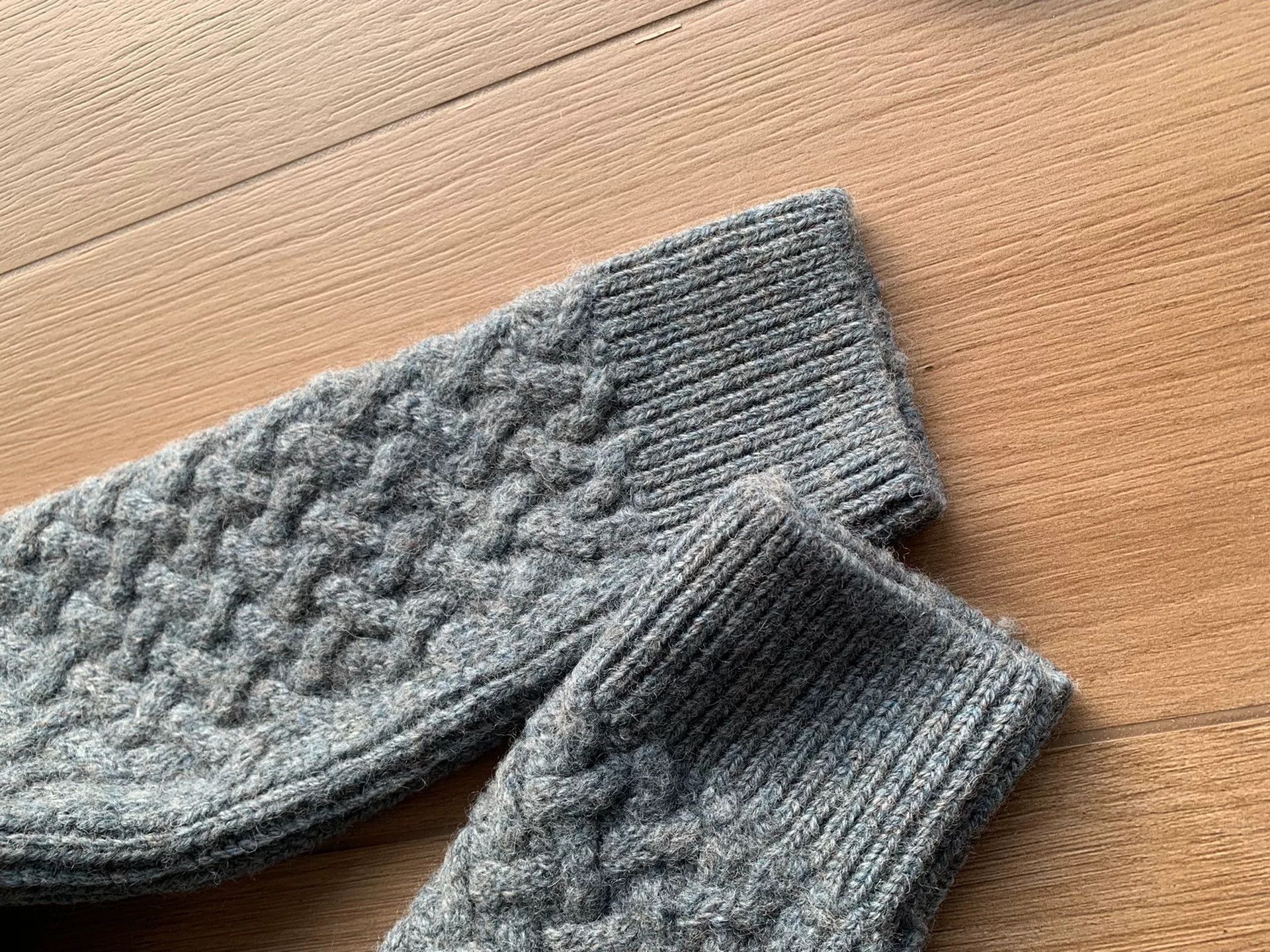 John Smedley john smedley wayland thick knit sweater Size US L / EU 52-54 / 3 - 7 Thumbnail