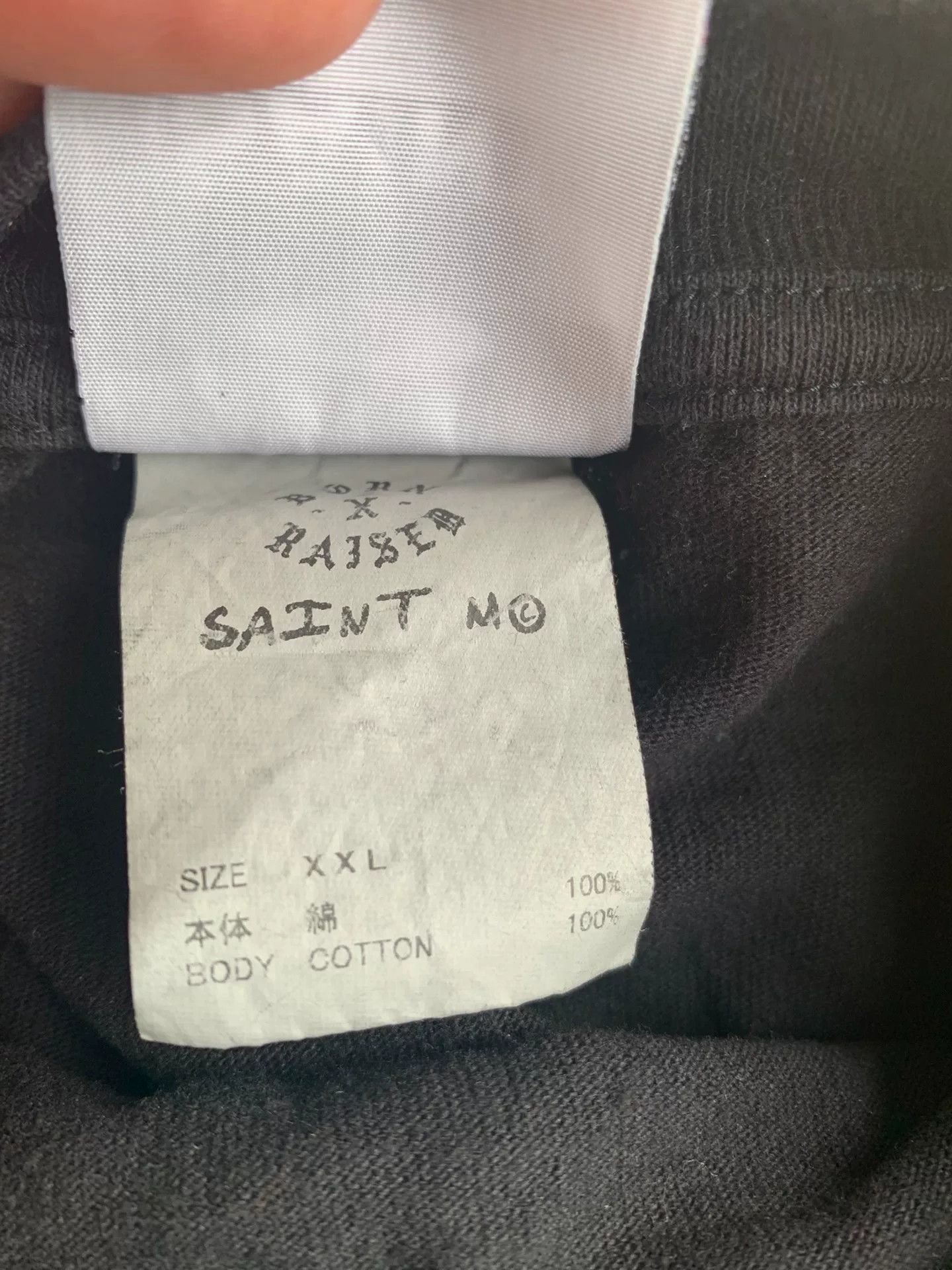 Saint Michael saint michael long sleeve t-shirt in black Size US XXL / EU 58 / 5 - 4 Thumbnail