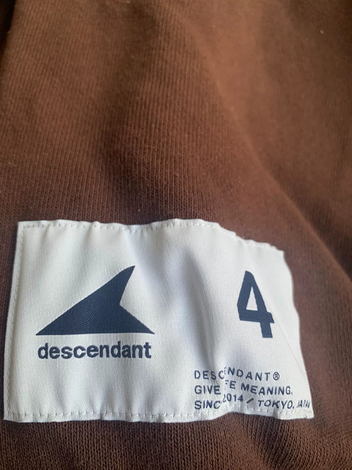 Descendant descendant crew neck sweatshirt with embroidery Size US XXL / EU 58 / 5 - 4 Thumbnail