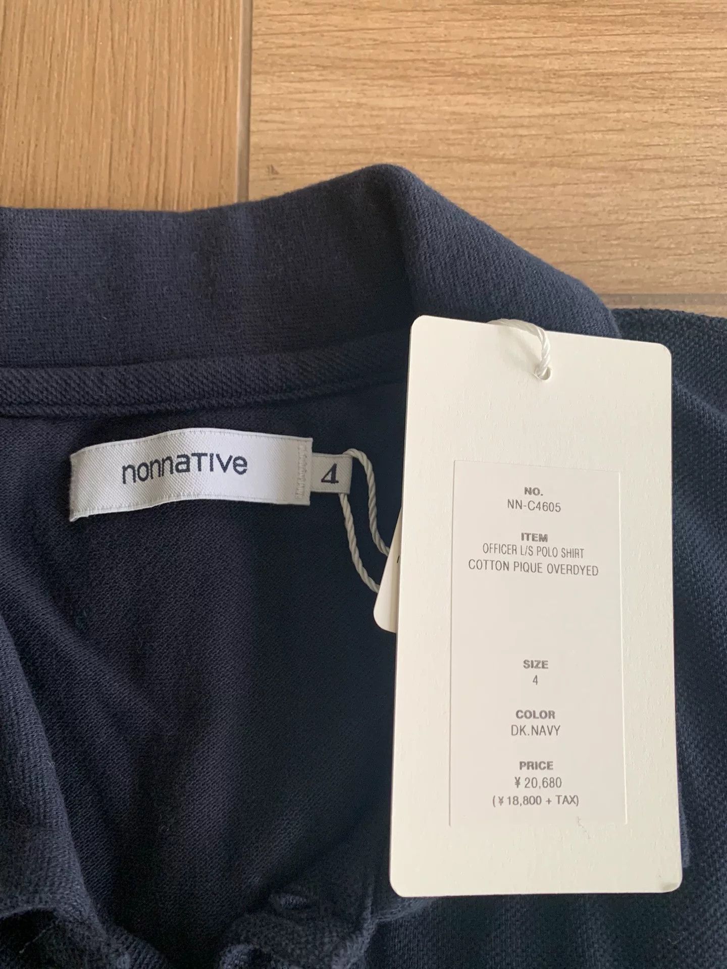Nonnative nonnative officer long sleeve polo shirt Size US L / EU 52-54 / 3 - 2 Thumbnail
