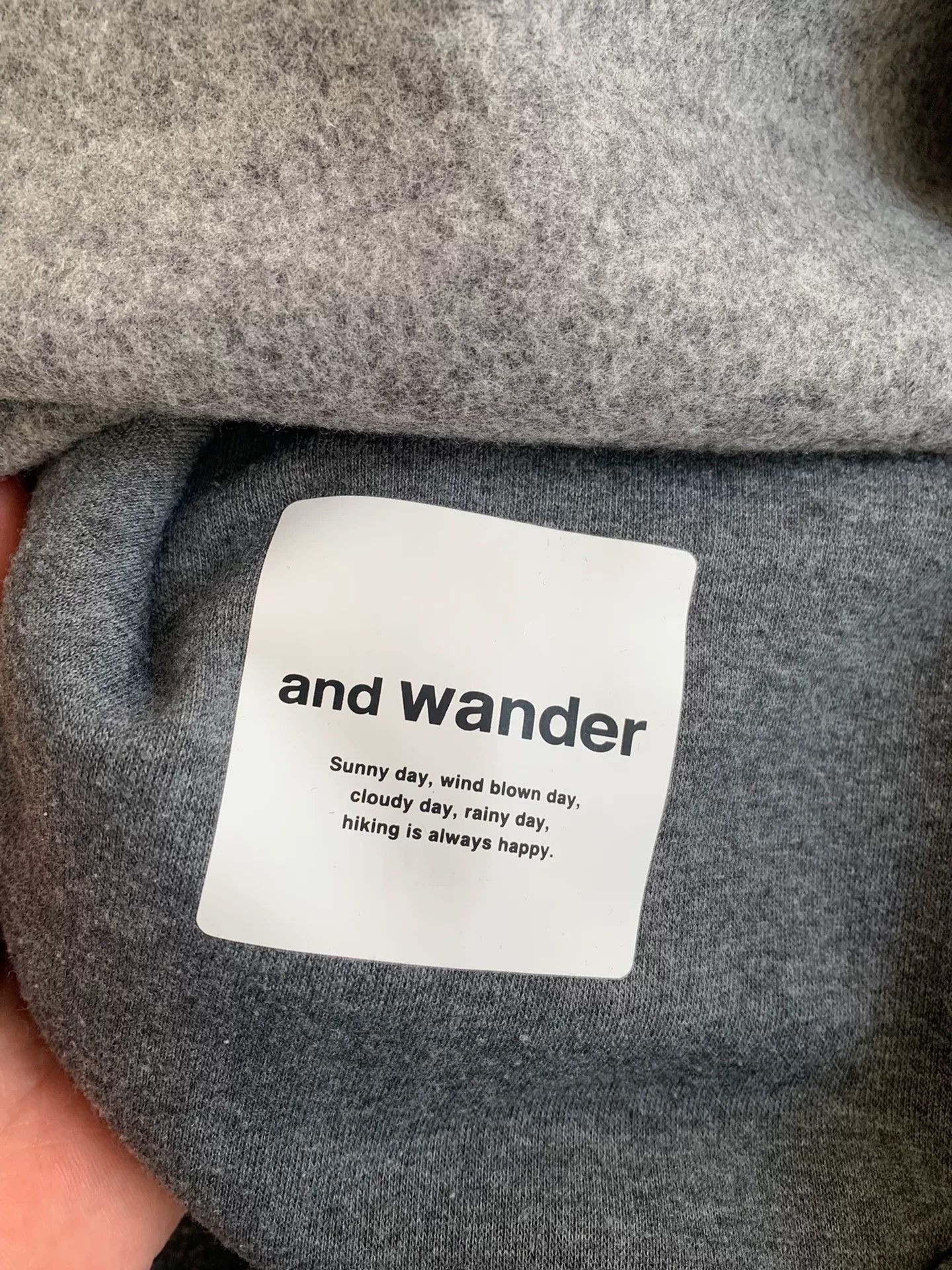 And Wander warm pullover with stand-up collar for men Size US XL / EU 56 / 4 - 6 Thumbnail