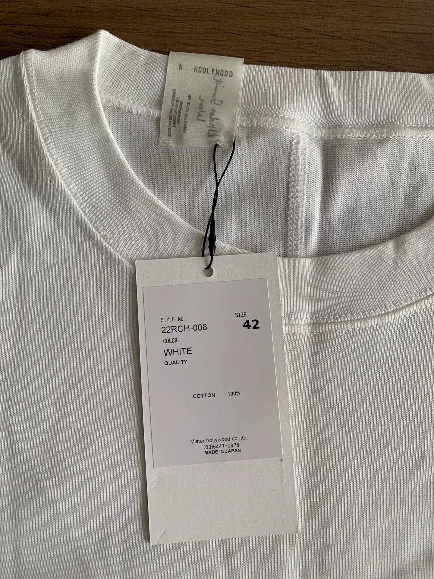 N.Hoolywood n.hoolywood crew neck short sleeve t-shirt Size US L / EU 52-54 / 3 - 3 Thumbnail