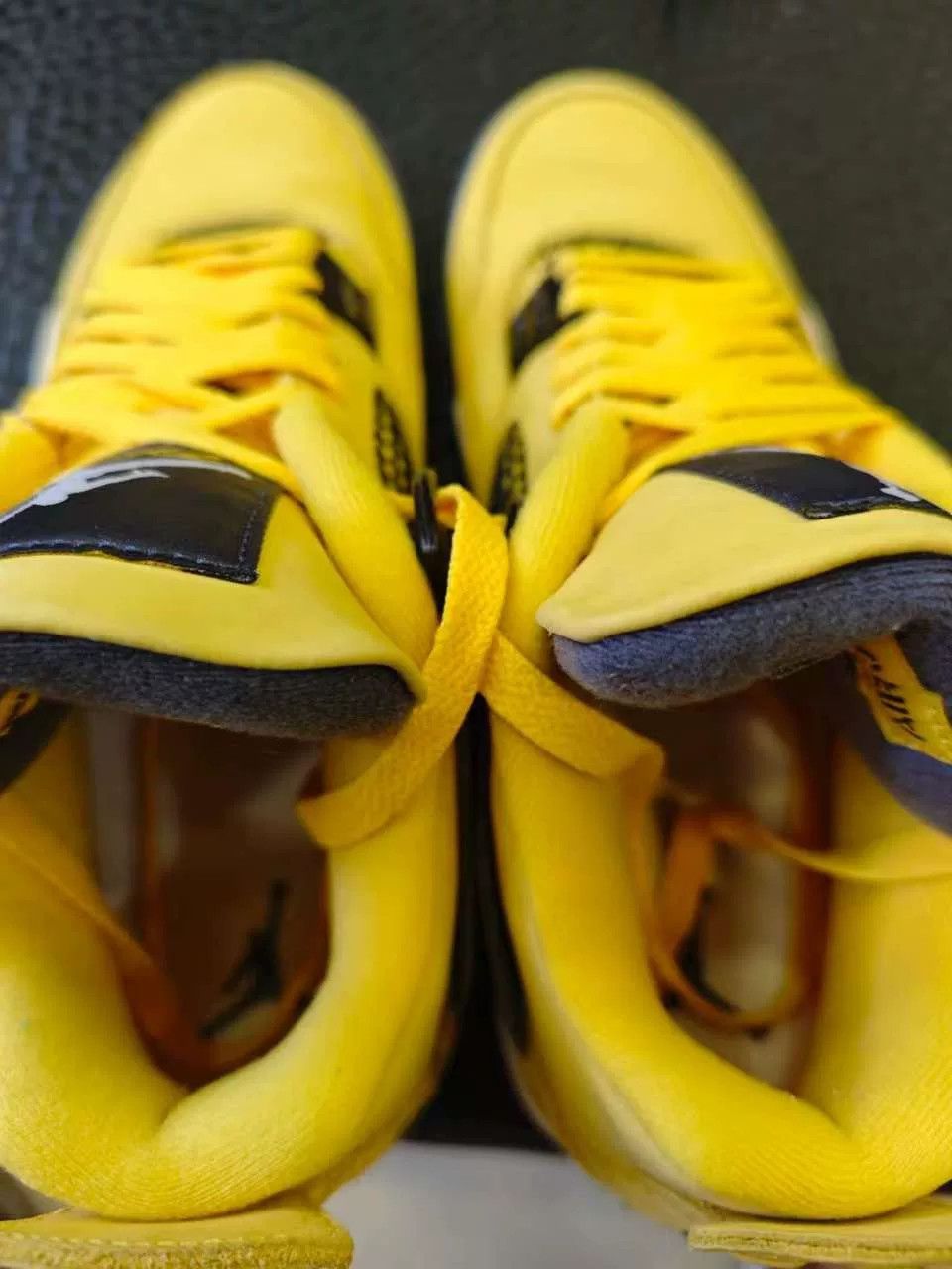 Jordan Brand jordan air jordan 4 retro tour yellow sneakers Size US 10 / EU 43 - 3 Thumbnail