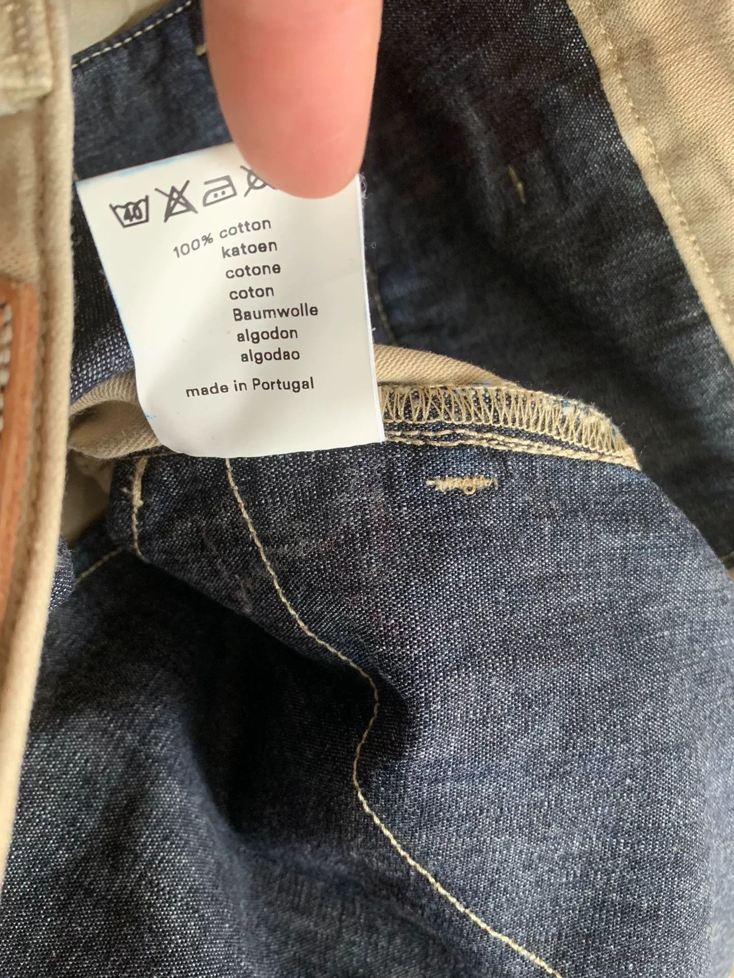 Benzak Denim Developers benzaks denim casual pants in beige Size US 36 / EU 52 - 7 Thumbnail