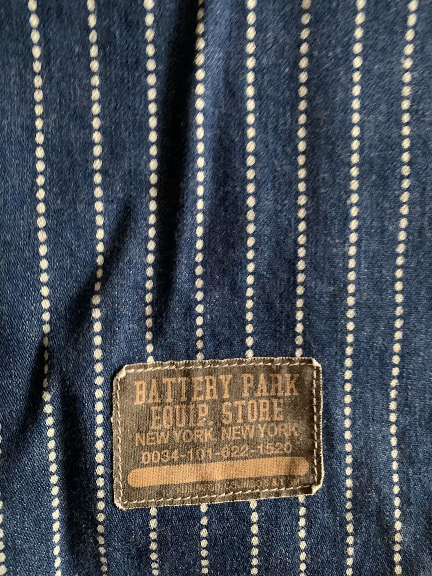 COLIMBO baseball style striped button-up shirt Size US XXL / EU 58 / 5 - 4 Thumbnail