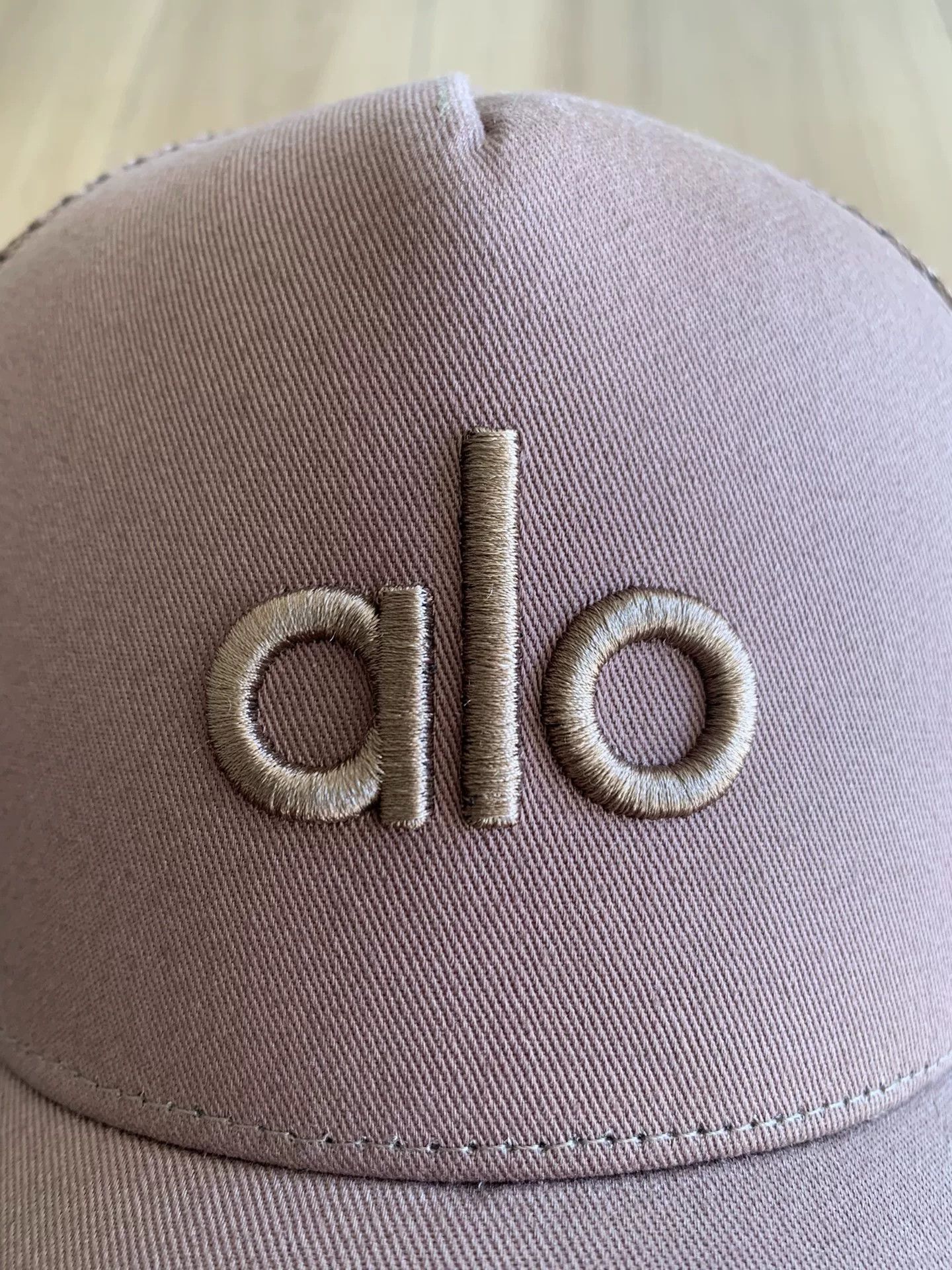 Alo Yoga ALO District Trucker Hat in Brown Color Size ONE SIZE - 7 Thumbnail