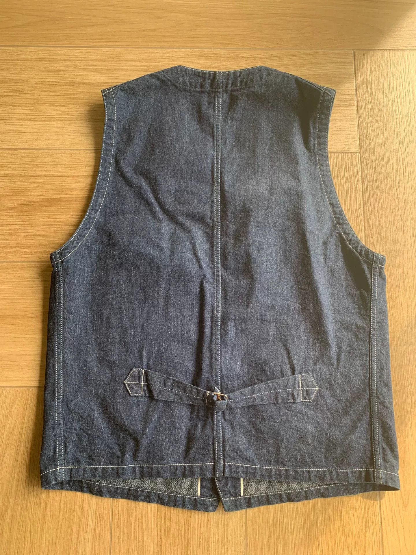 TCB Jeans tcb jeans denim work vest in excellent condition Size US L / EU 52-54 / 3 - 2 Thumbnail