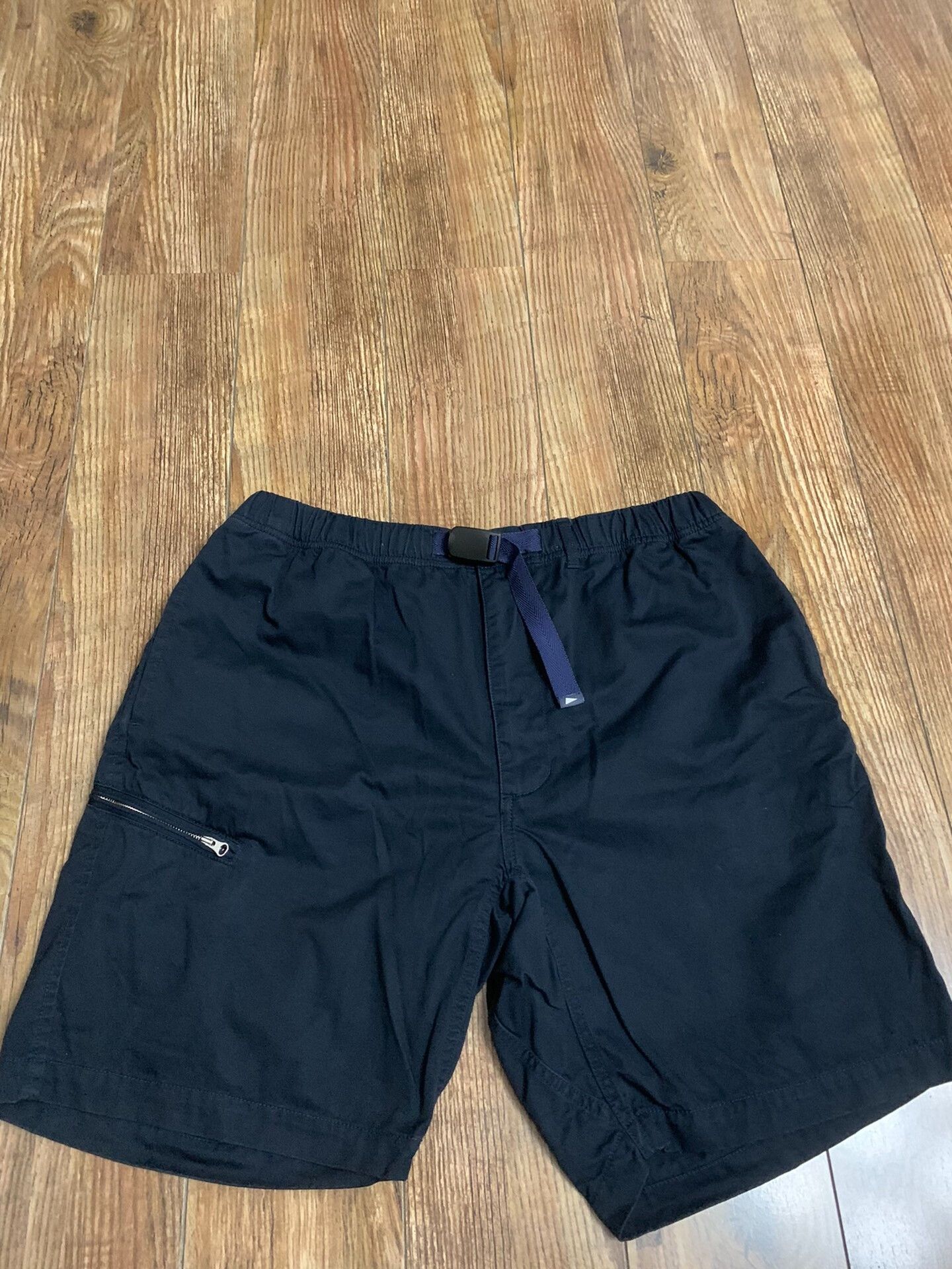Pilgrim Surf + Supply salathe twill climbing shorts in deep blue Size US 32 / EU 48 - 3 Thumbnail