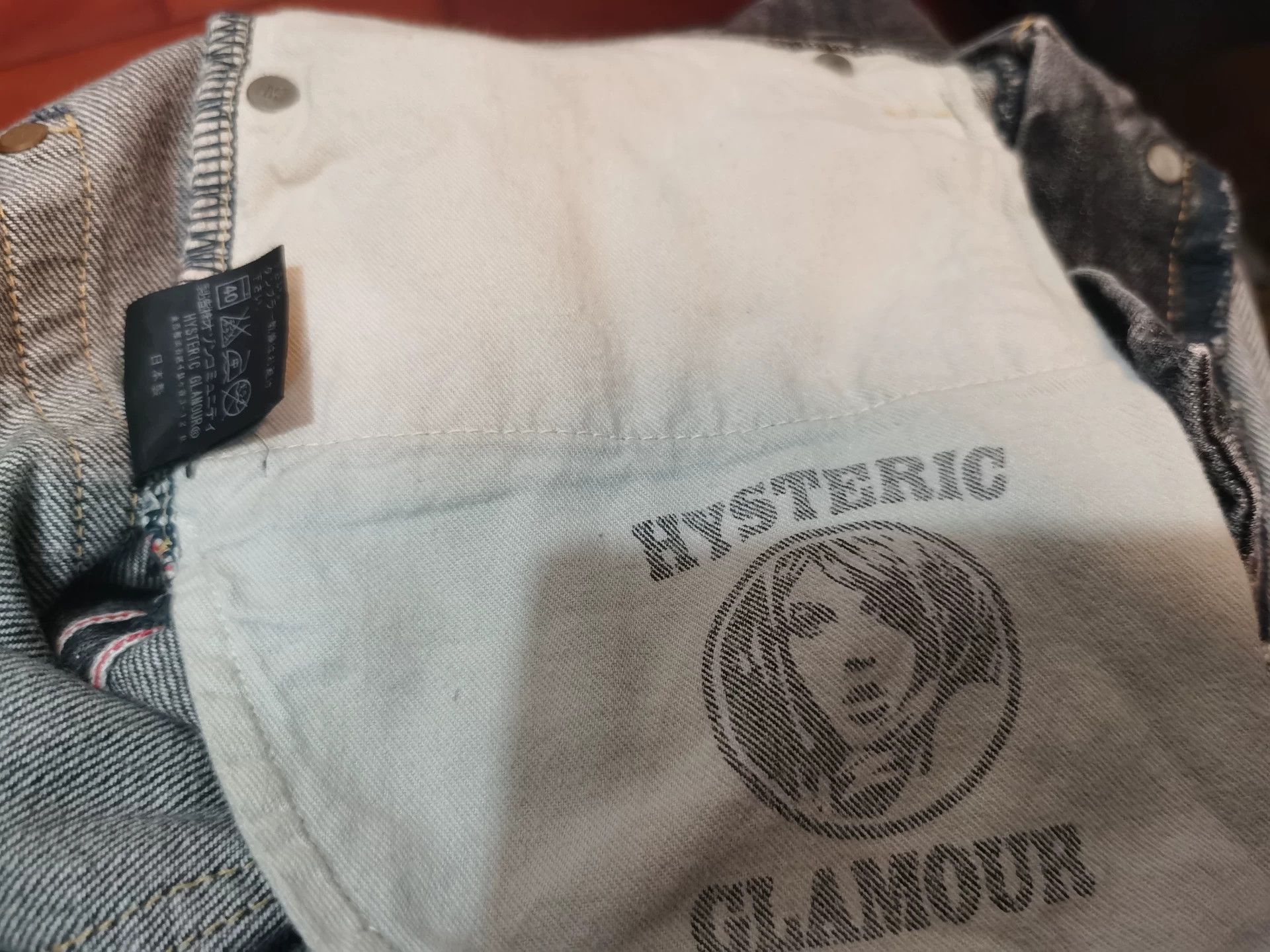 Hysteric Glamour hysteric glamour x mihara yasuhiro black jeans Size US 31 - 8 Thumbnail