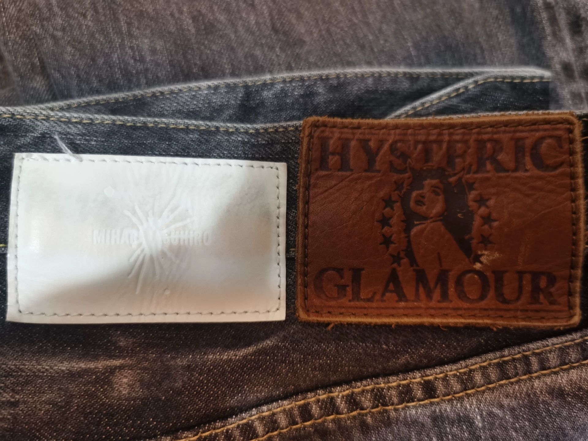 Hysteric Glamour hysteric glamour x mihara yasuhiro black jeans Size US 31 - 6 Thumbnail