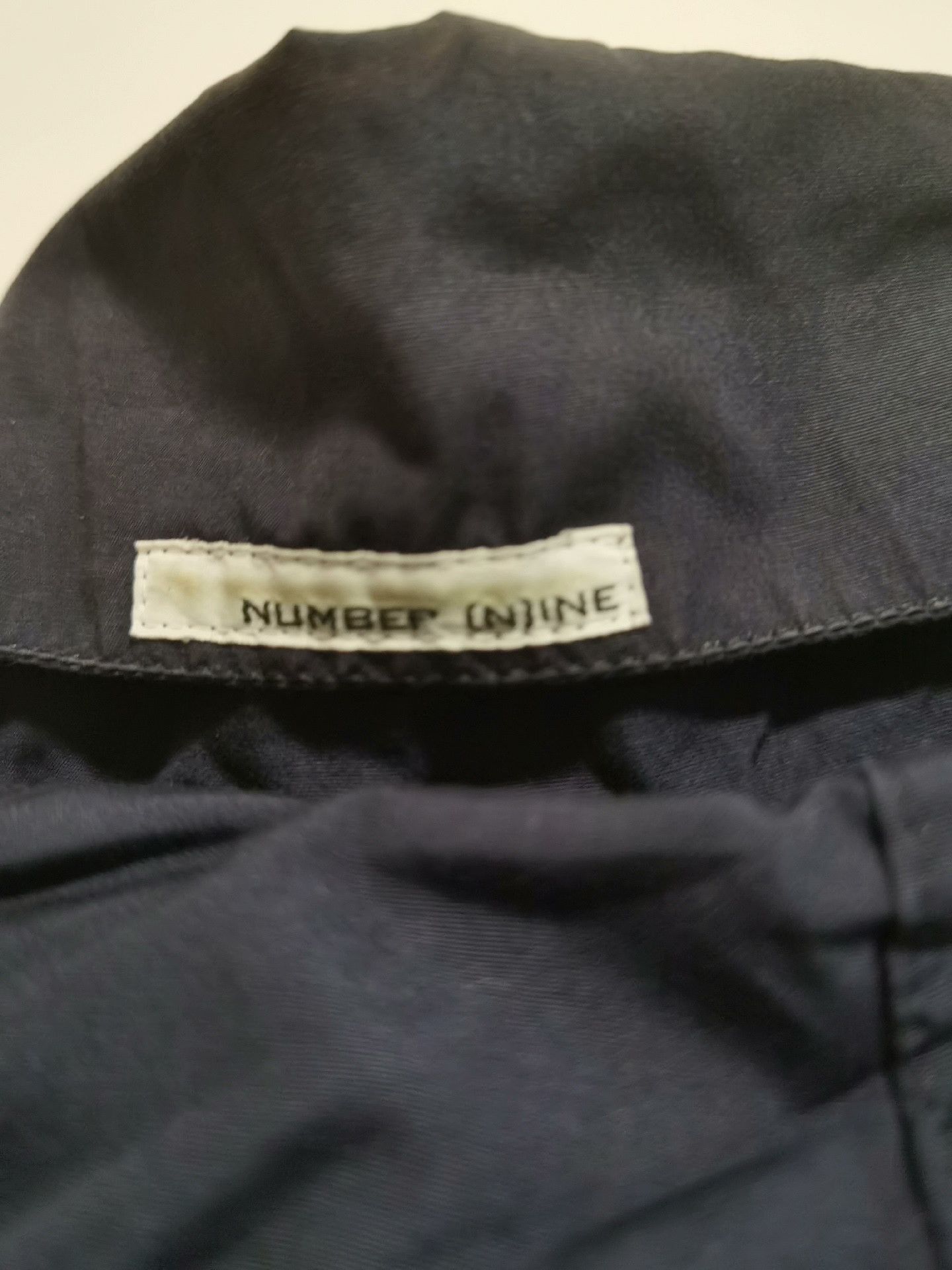 Number (N)ine vintage number nine short sleeve hooded shirt Size US L / EU 52-54 / 3 - 3 Thumbnail