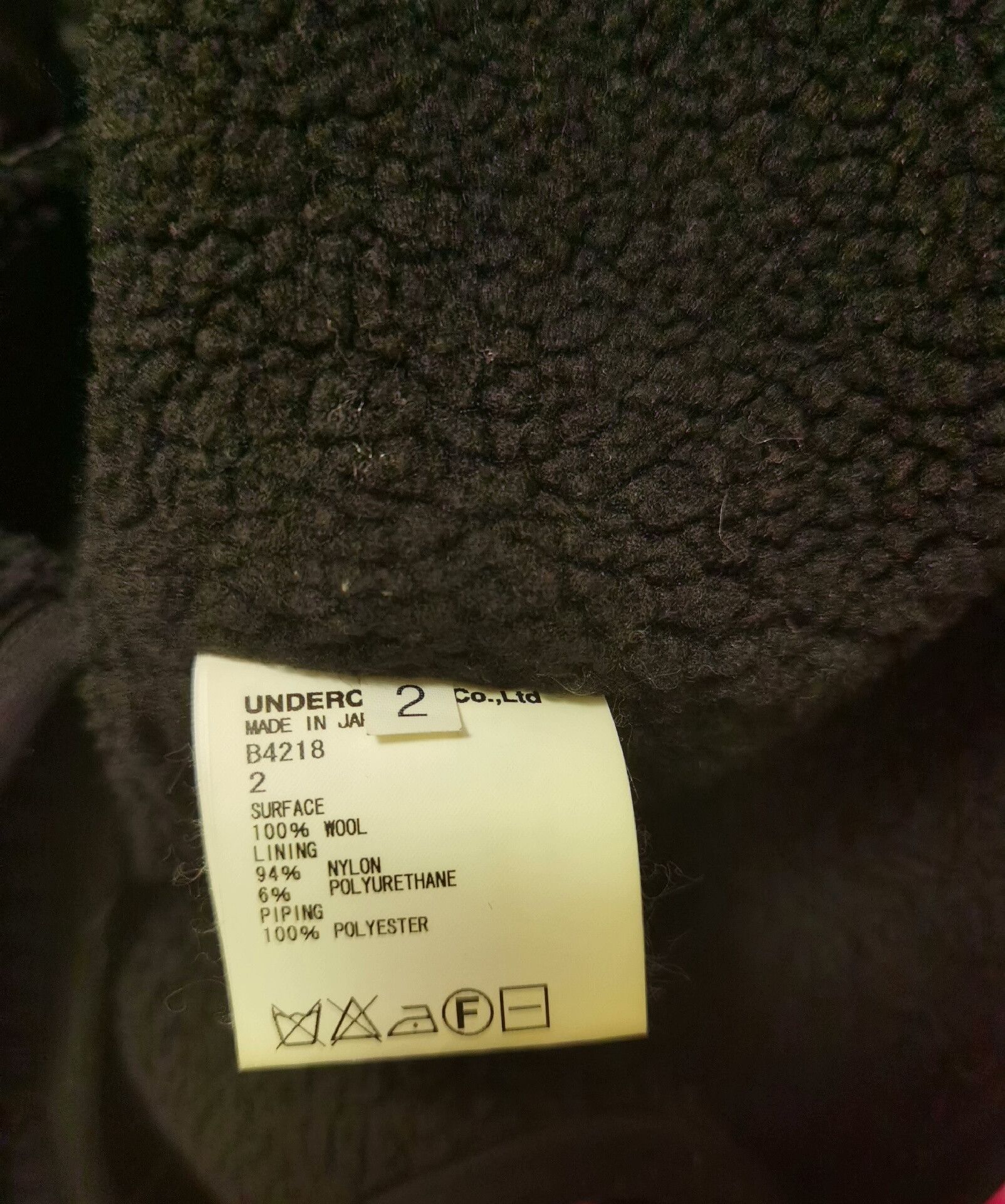 Undercover undercover wool knit hoodie with razor pattern Size US M / EU 48-50 / 2 - 5 Thumbnail