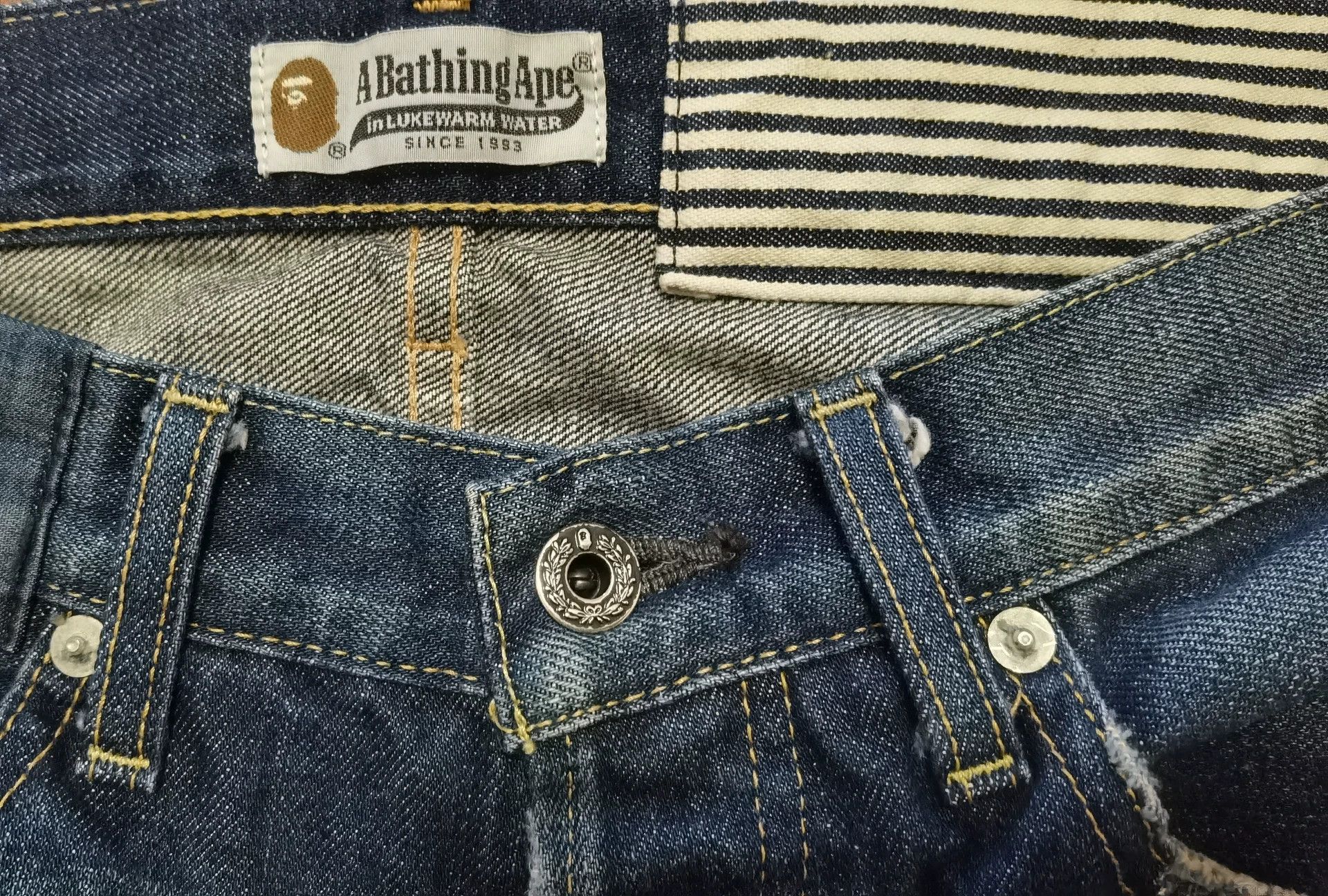 Bape bape camo jeans Size US 31 - 3 Thumbnail