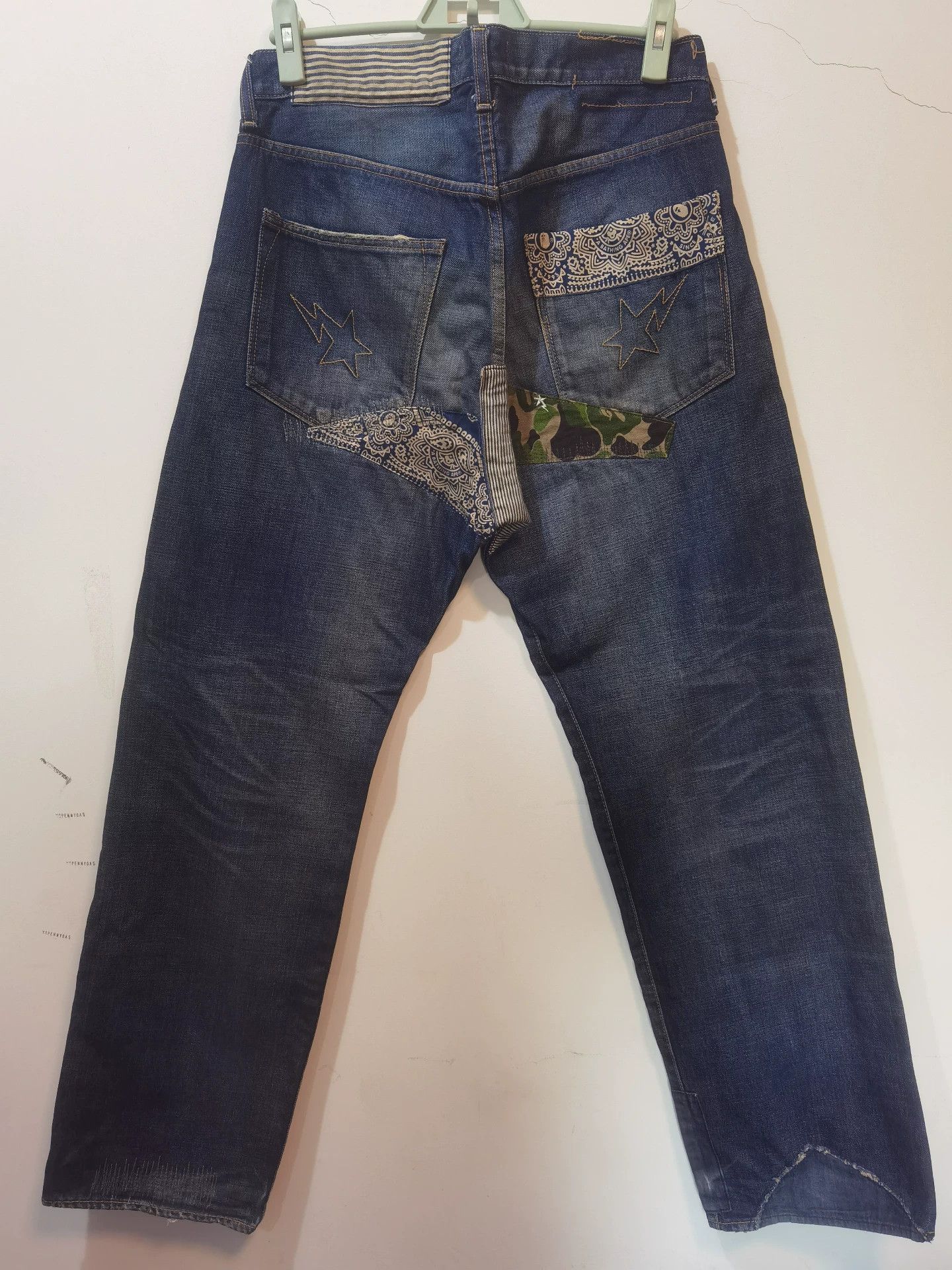 Bape bape camo jeans Size US 31 - 2 Thumbnail