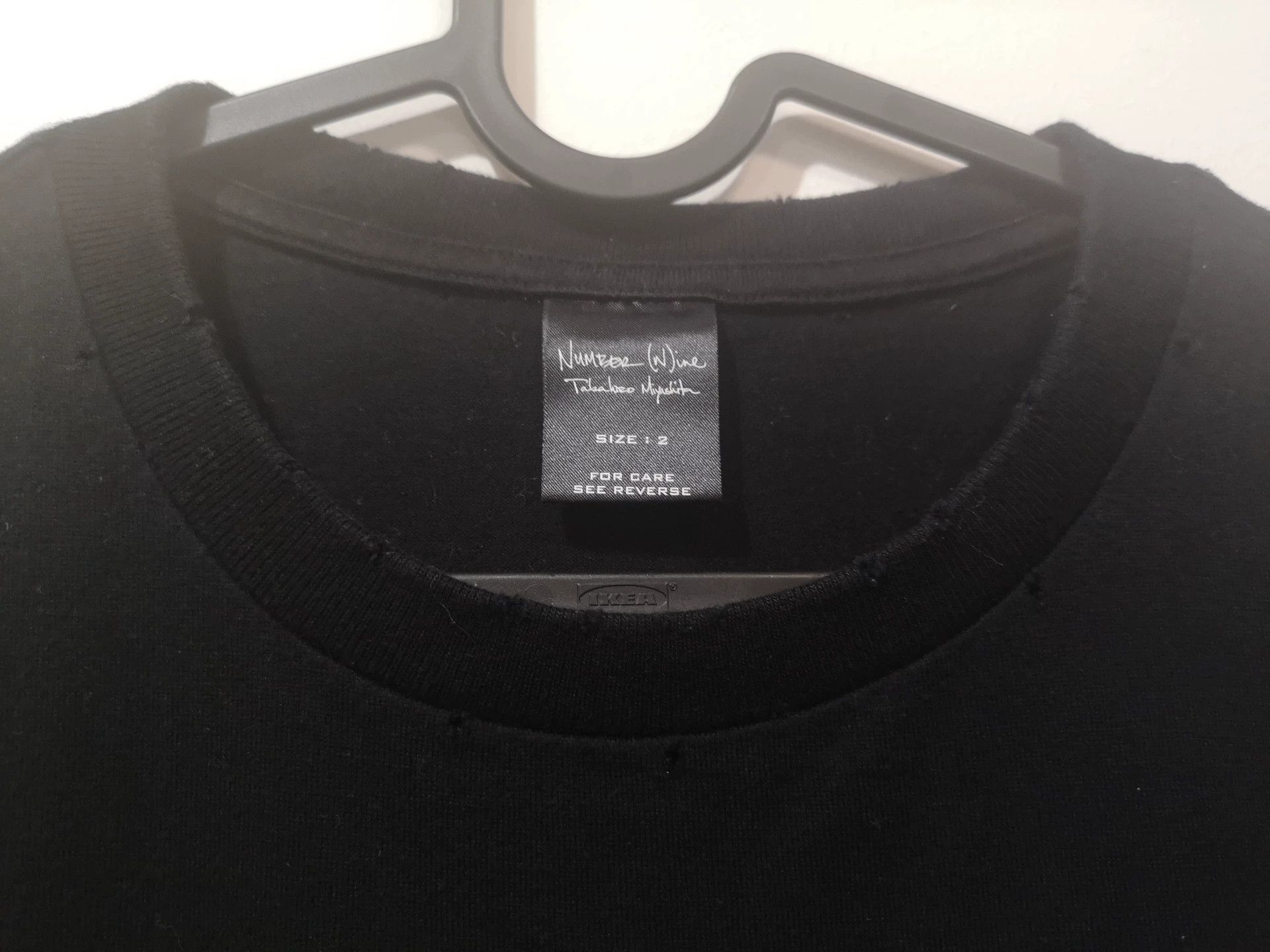Number (N)ine rare number nine short sleeve t-shirt Size US S / EU 44-46 / 1 - 3 Thumbnail