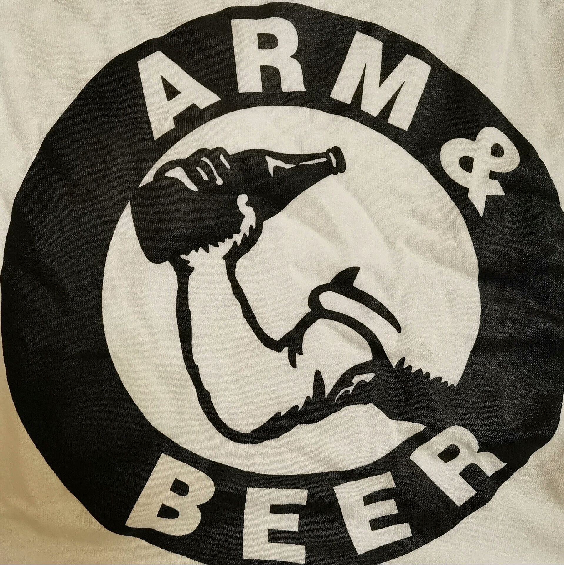 Number (N)ine vintage arm and beer short sleeve tee Size US M / EU 48-50 / 2 - 3 Thumbnail