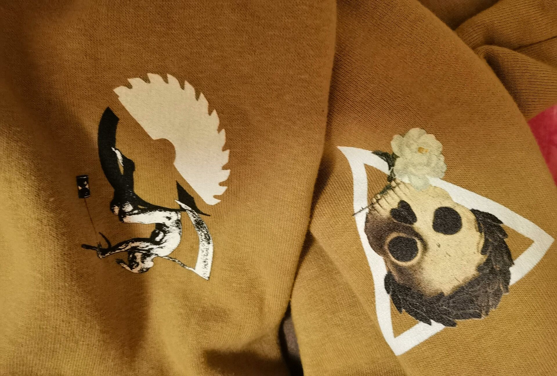 Undercover long hooded sweatshirt with graphic print Size US M / EU 48-50 / 2 - 3 Thumbnail